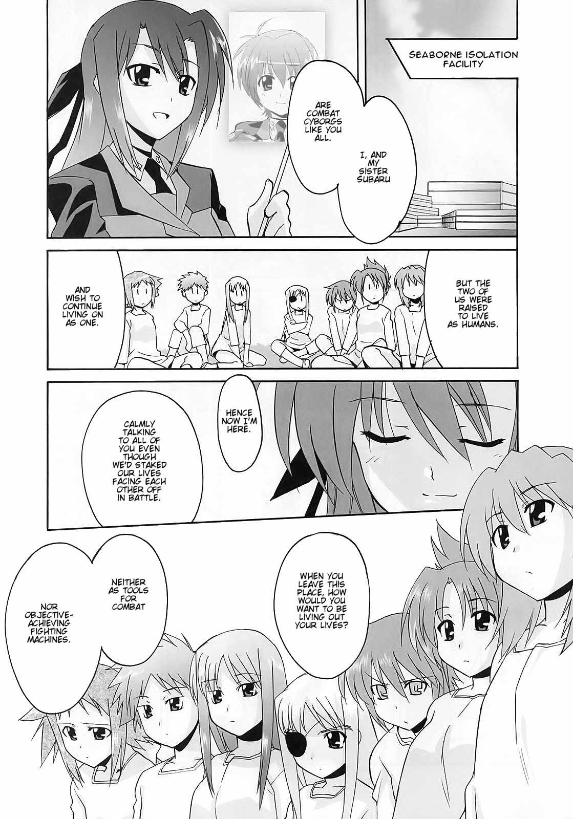 Mahou Shoujo Lyrical Nanoha StrikerS the Comics Chapter 13 page 18 - Chapter 13: The day after (I)