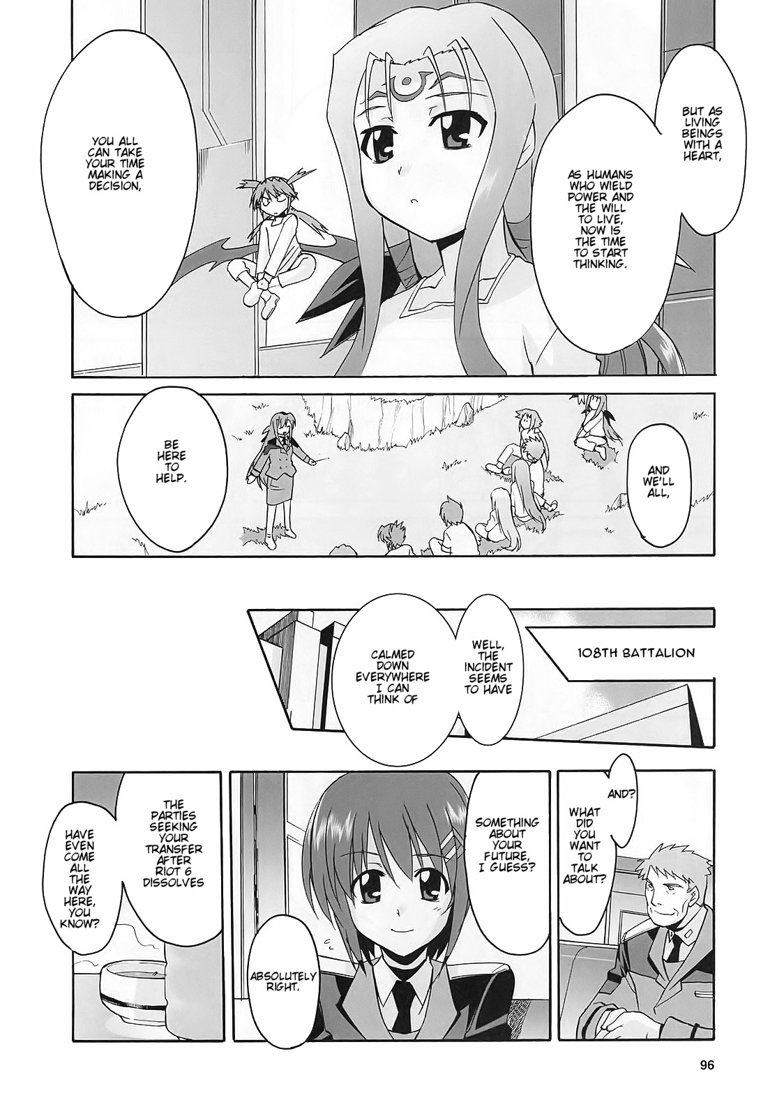 Mahou Shoujo Lyrical Nanoha StrikerS the Comics Chapter 13 page 19 - Chapter 13: The day after (I)