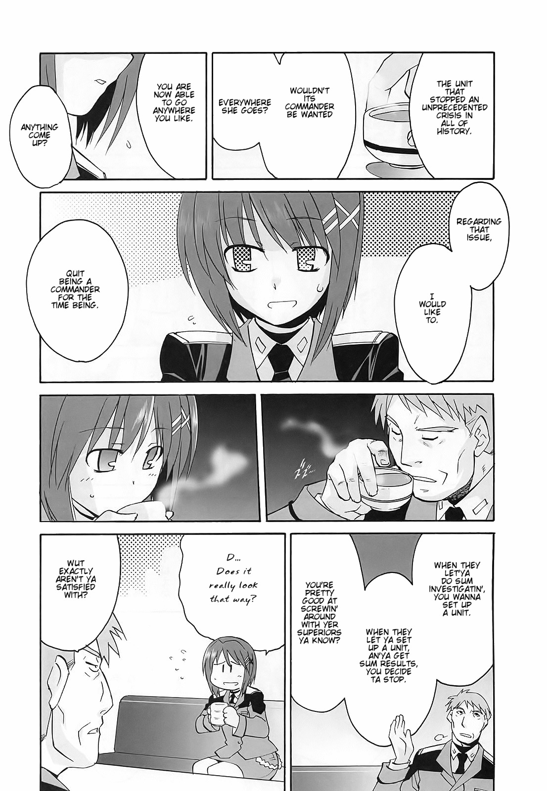 Mahou Shoujo Lyrical Nanoha StrikerS the Comics Chapter 13 page 20 - Chapter 13: The day after (I)