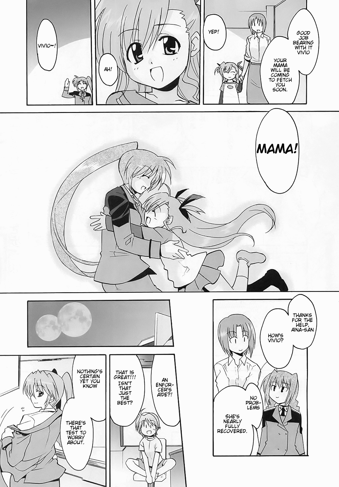 Mahou Shoujo Lyrical Nanoha StrikerS the Comics Chapter 13 page 24 - Chapter 13: The day after (I)
