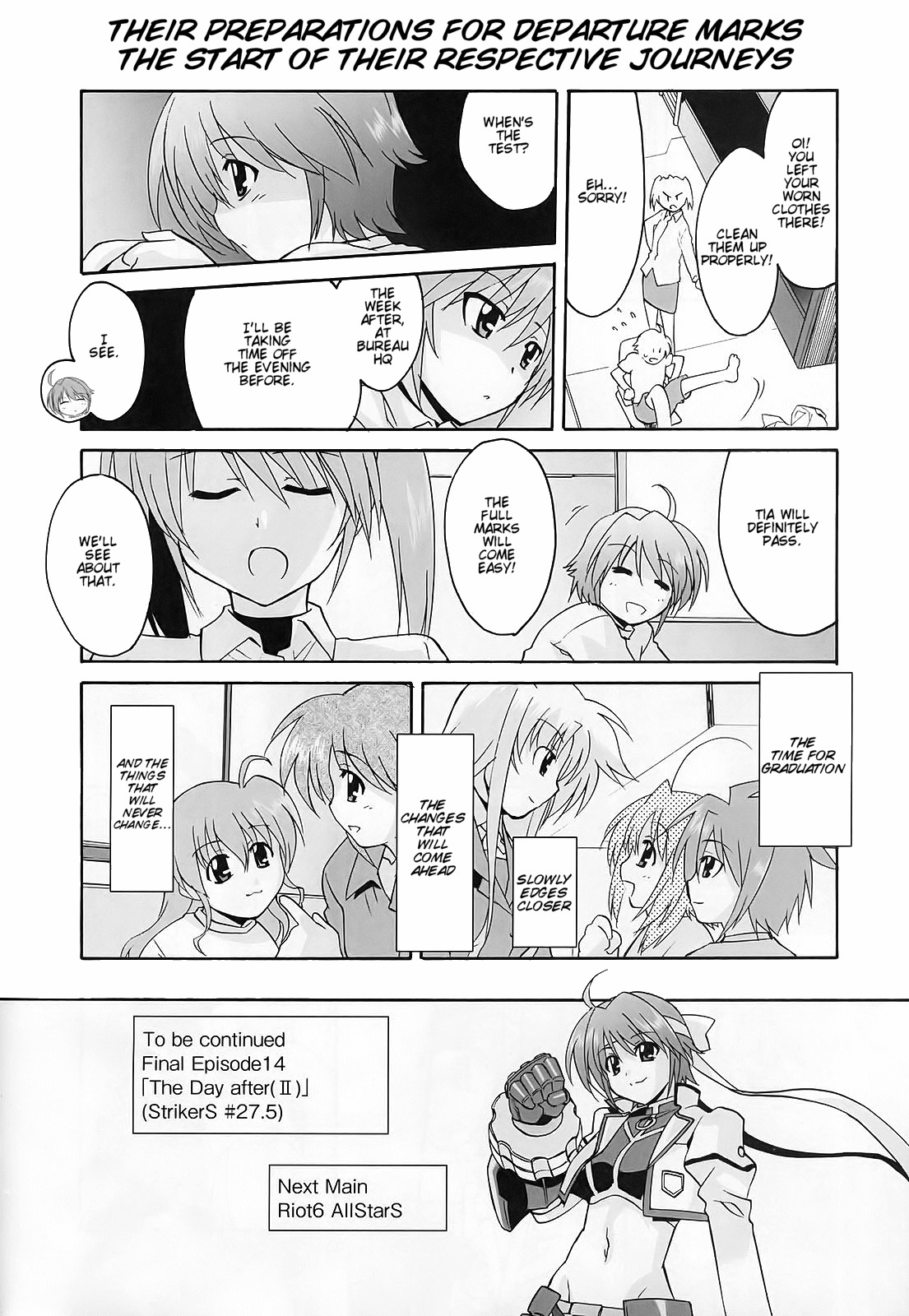 Mahou Shoujo Lyrical Nanoha StrikerS the Comics Chapter 13 page 25 - Chapter 13: The day after (I)