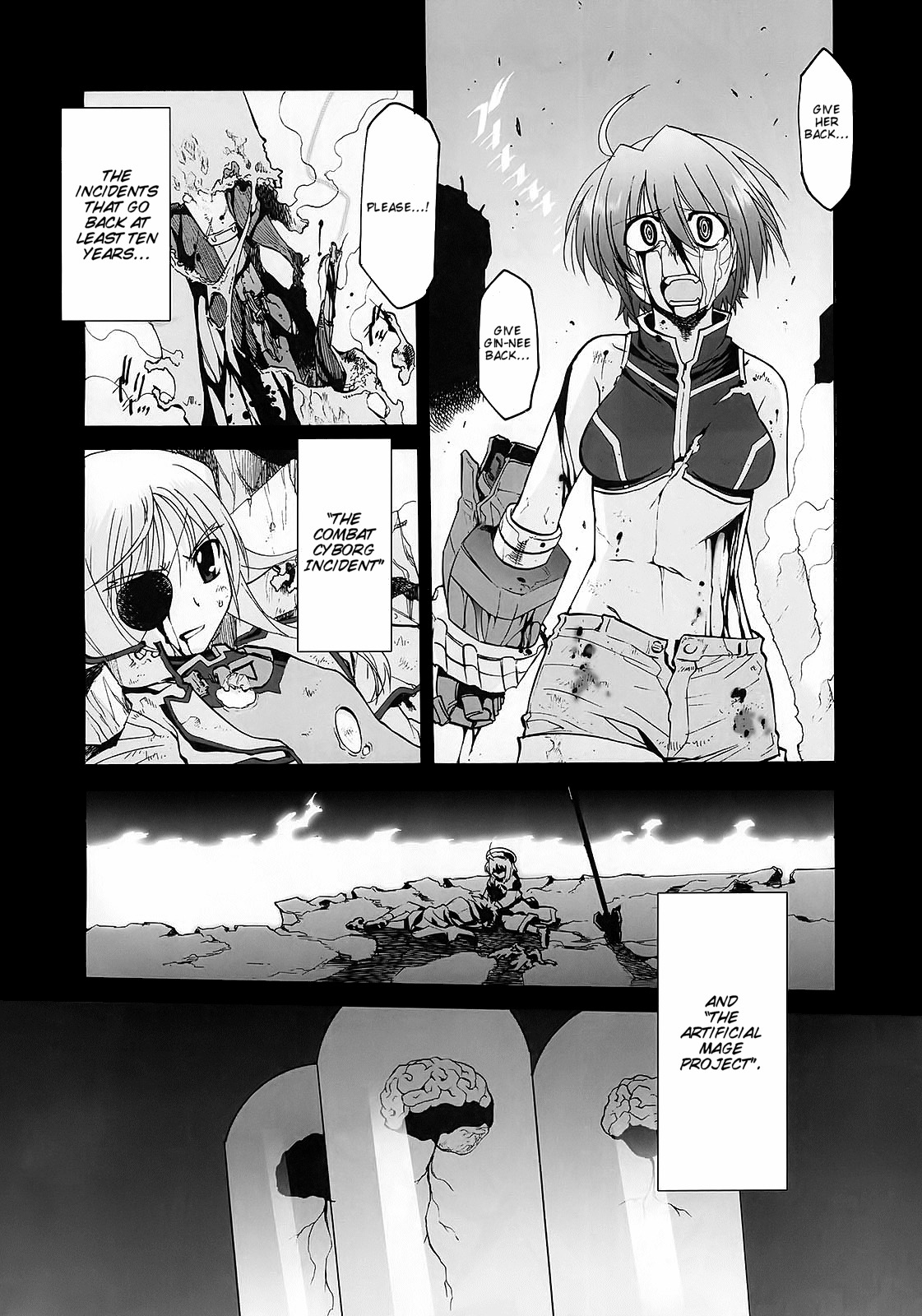 Mahou Shoujo Lyrical Nanoha StrikerS the Comics Chapter 13 page 4 - Chapter 13: The day after (I)