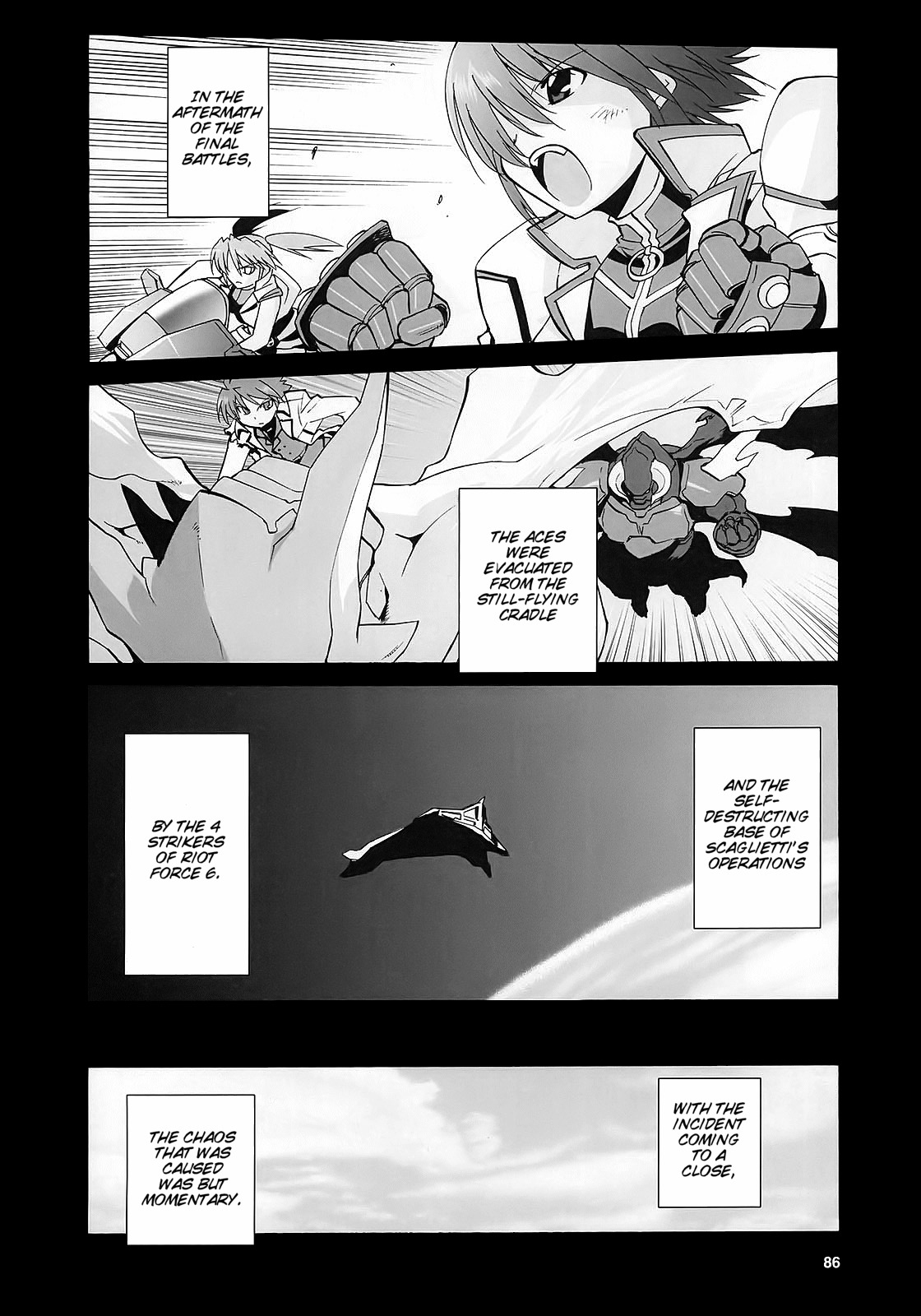 Mahou Shoujo Lyrical Nanoha StrikerS the Comics Chapter 13 page 8 - Chapter 13: The day after (I)