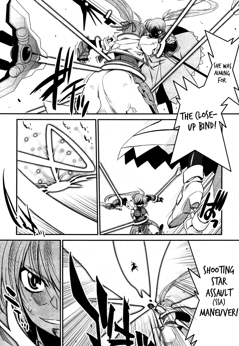 Mahou Shoujo Lyrical Nanoha StrikerS the Comics Chapter 14.5 page 24 - Chapter 14.5: Battle Technique Disclosure Fair