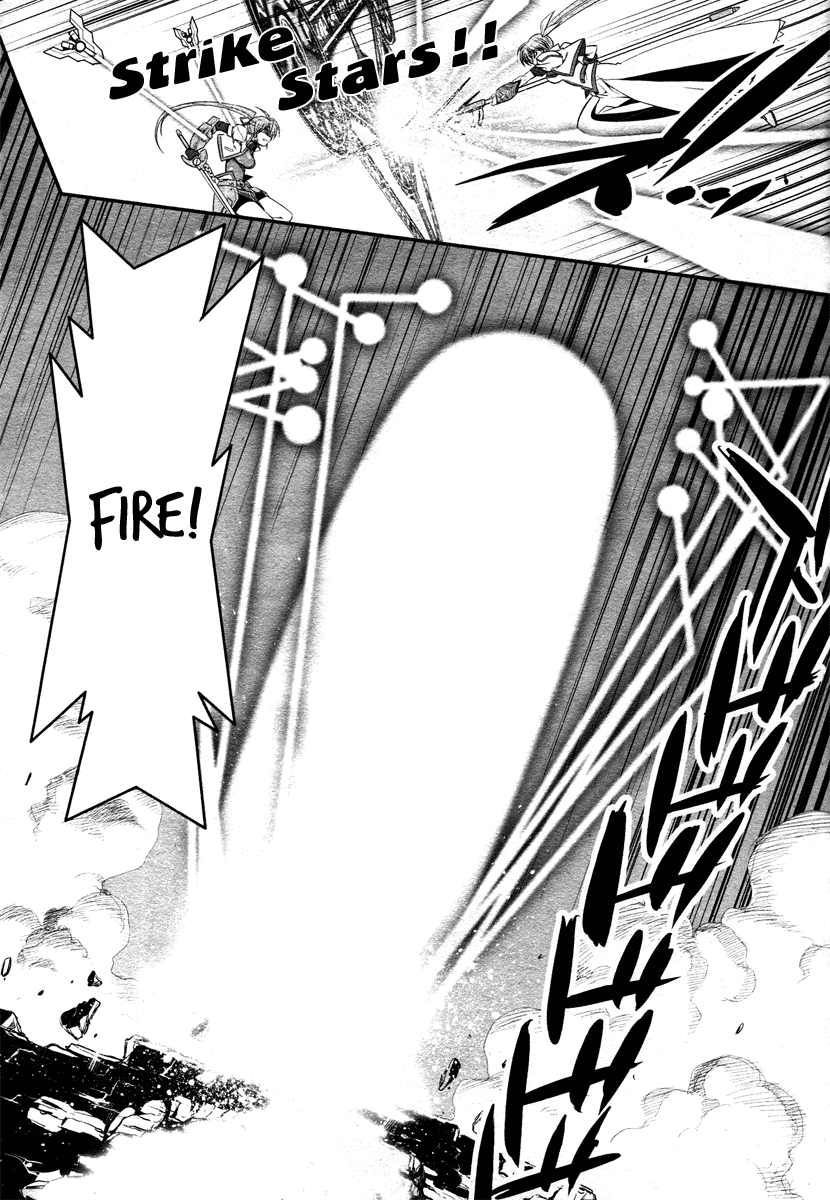 Mahou Shoujo Lyrical Nanoha StrikerS the Comics Chapter 14.5 page 25 - Chapter 14.5: Battle Technique Disclosure Fair