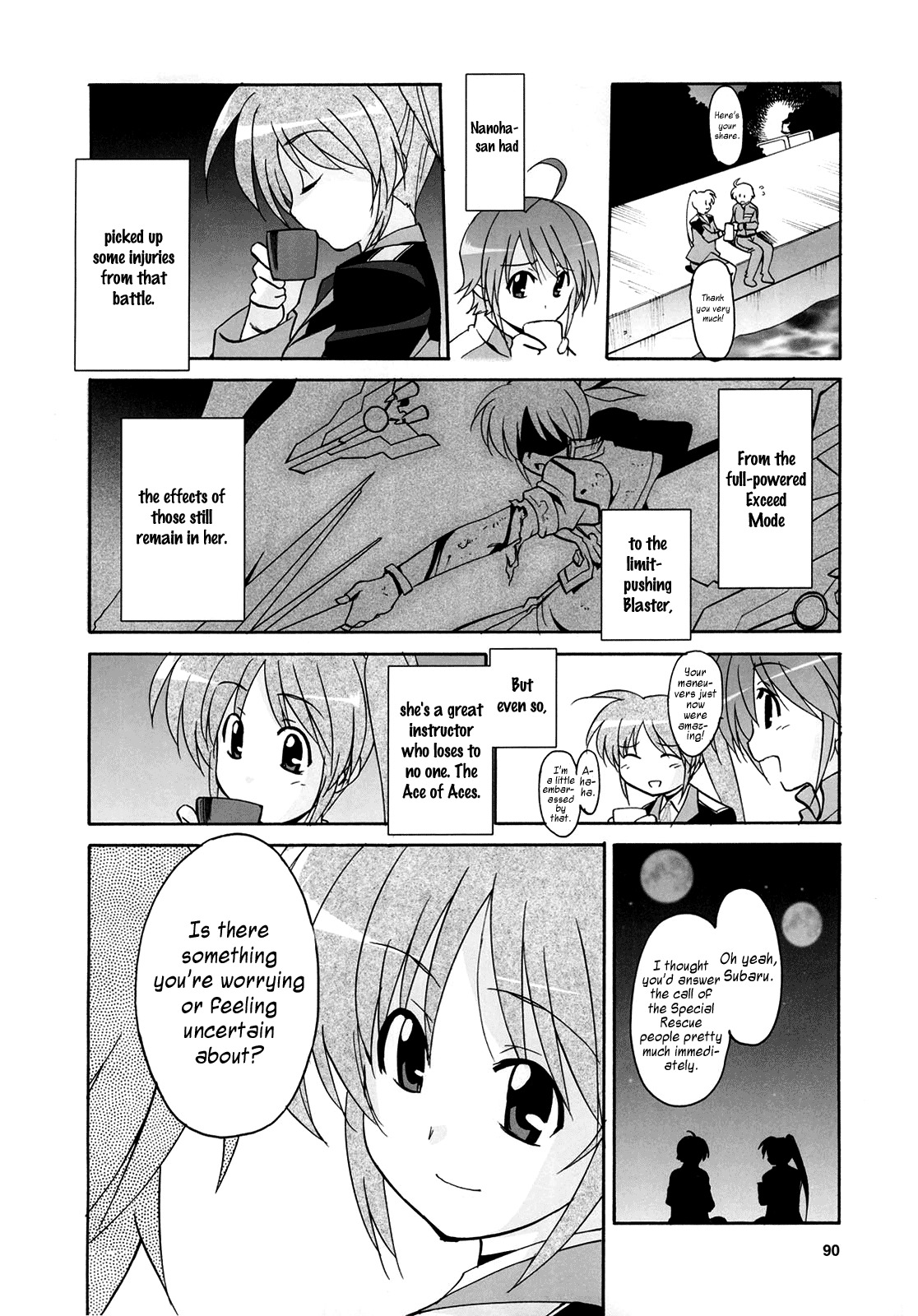 Mahou Shoujo Lyrical Nanoha StrikerS the Comics Chapter 14 page 10 - Chapter 14: The day after (II)