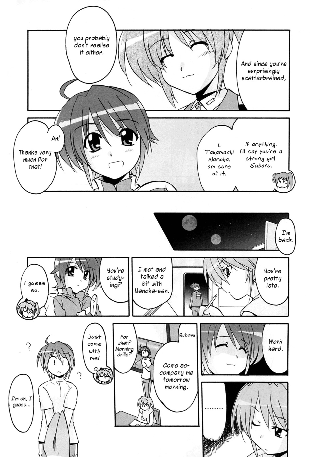 Mahou Shoujo Lyrical Nanoha StrikerS the Comics Chapter 14 page 13 - Chapter 14: The day after (II)