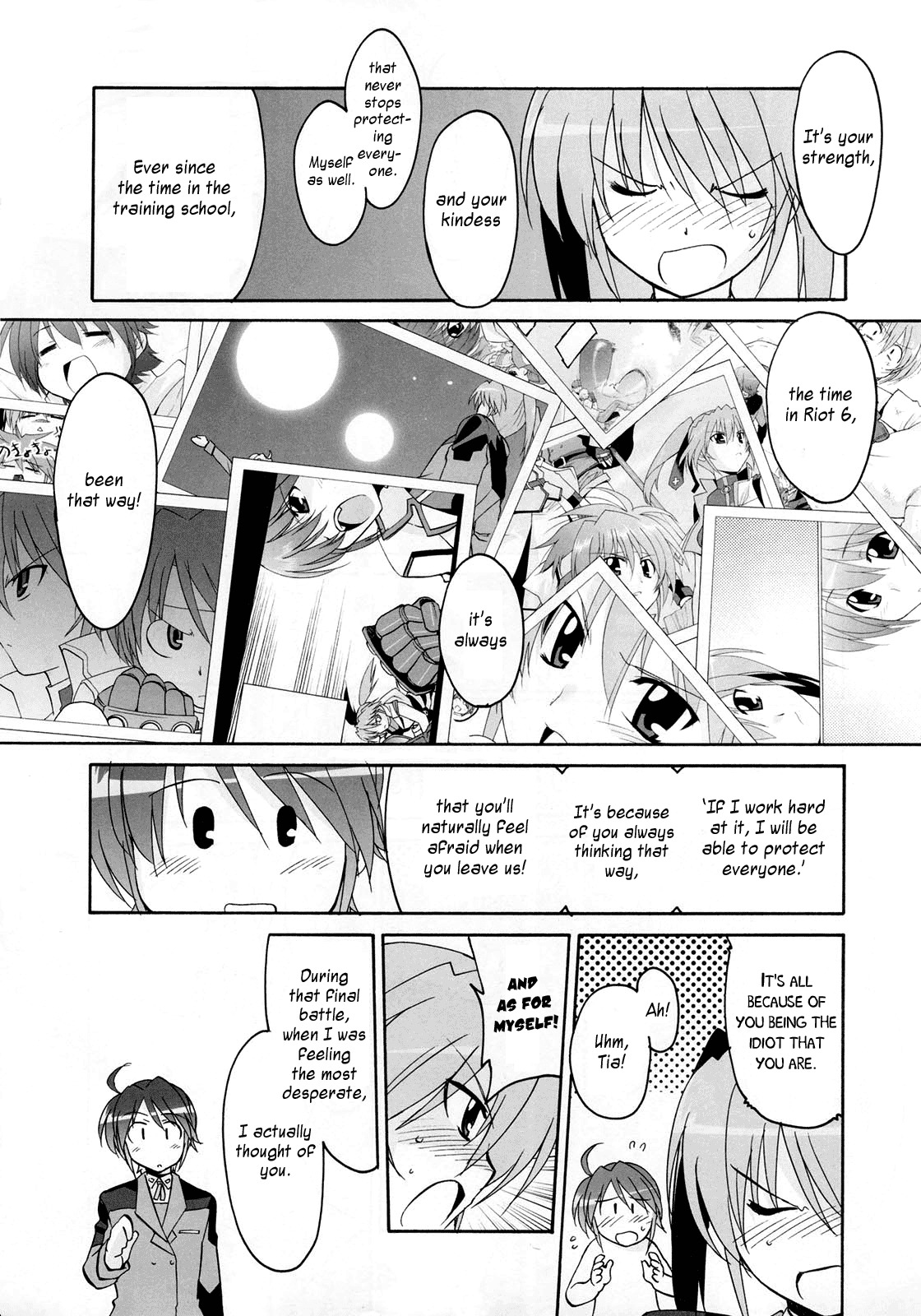 Mahou Shoujo Lyrical Nanoha StrikerS the Comics Chapter 14 page 16 - Chapter 14: The day after (II)