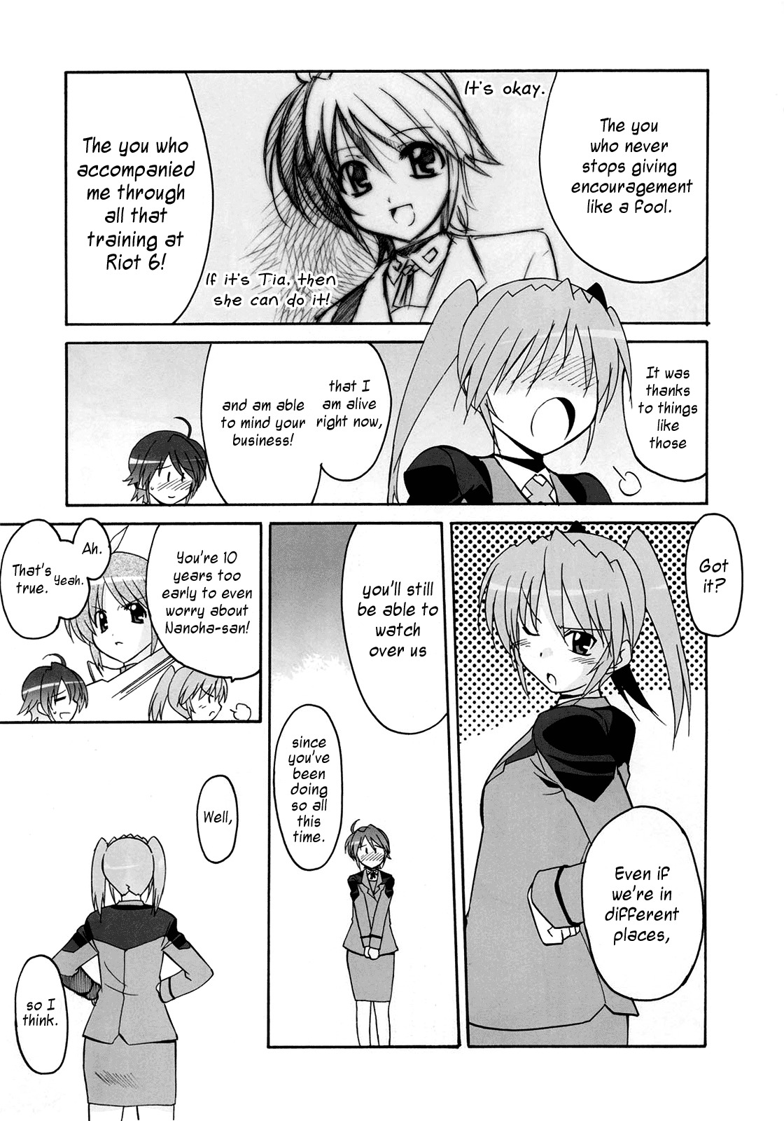 Mahou Shoujo Lyrical Nanoha StrikerS the Comics Chapter 14 page 17 - Chapter 14: The day after (II)