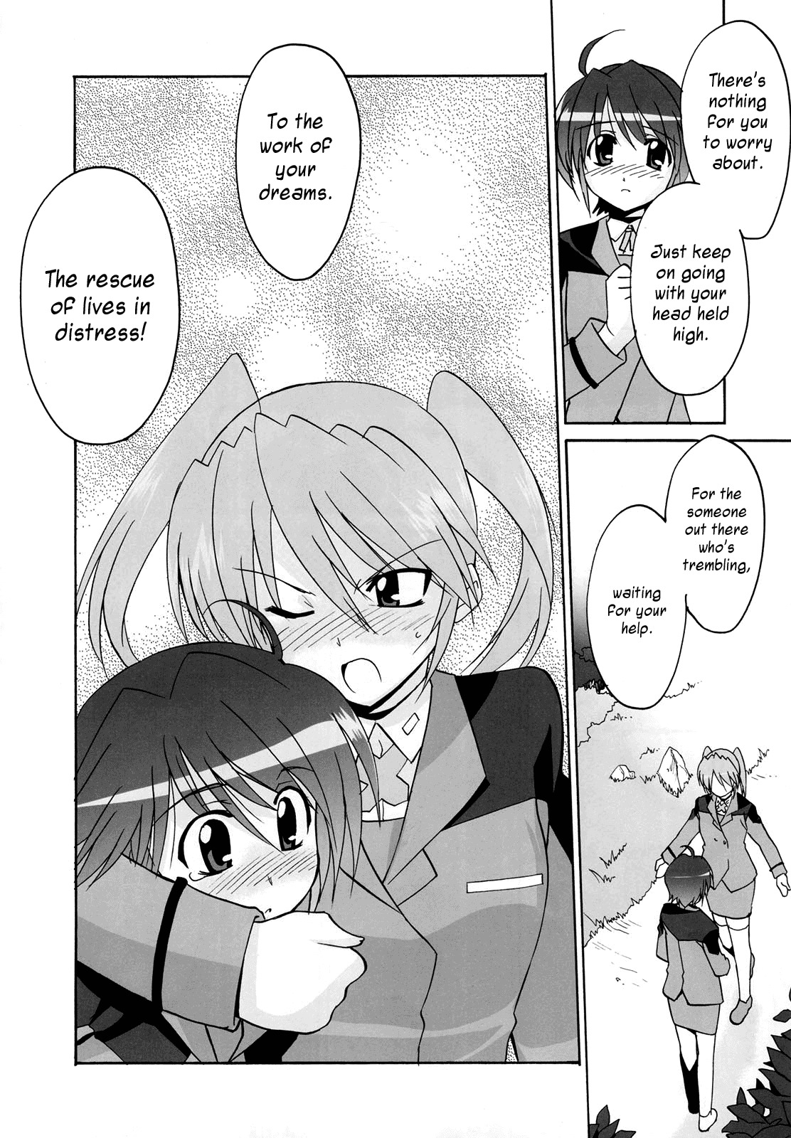 Mahou Shoujo Lyrical Nanoha StrikerS the Comics Chapter 14 page 18 - Chapter 14: The day after (II)