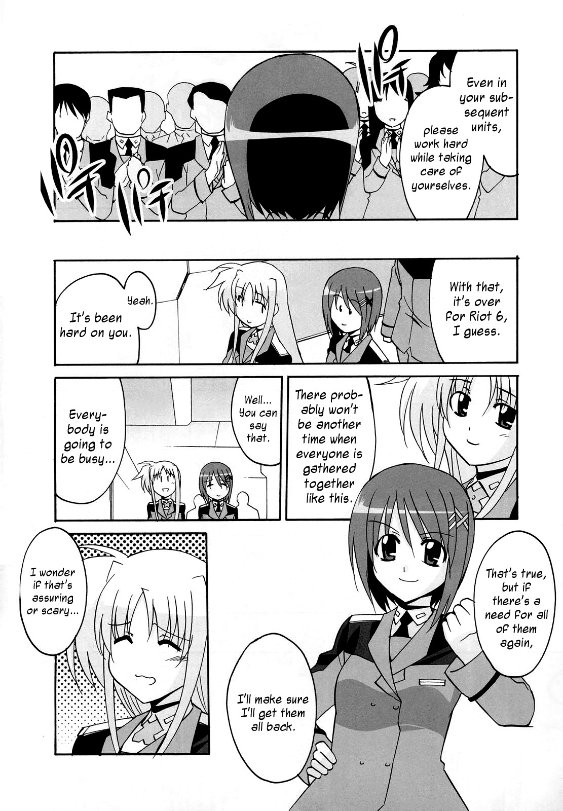 Mahou Shoujo Lyrical Nanoha StrikerS the Comics Chapter 14 page 20 - Chapter 14: The day after (II)