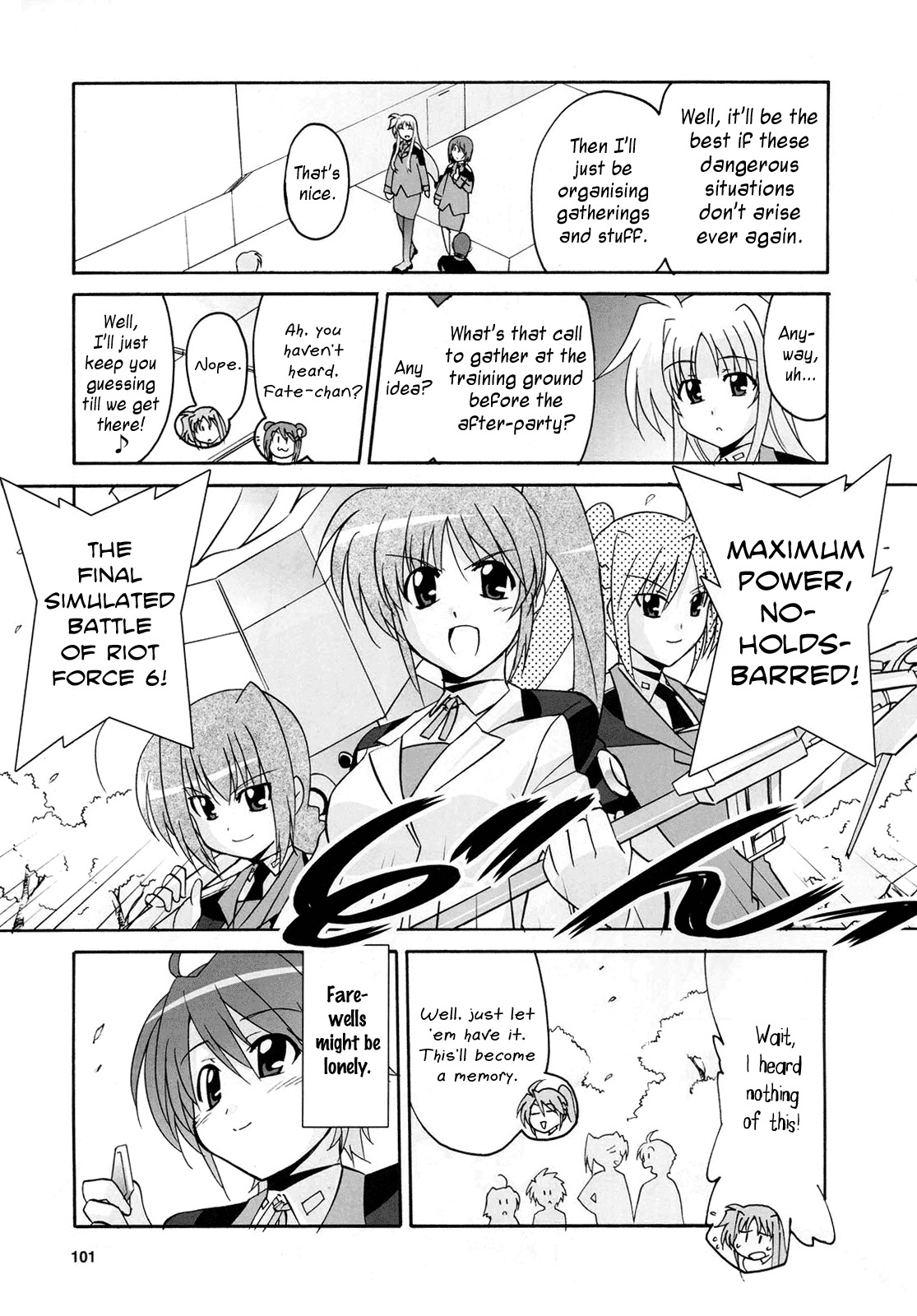 Mahou Shoujo Lyrical Nanoha StrikerS the Comics Chapter 14 page 21 - Chapter 14: The day after (II)