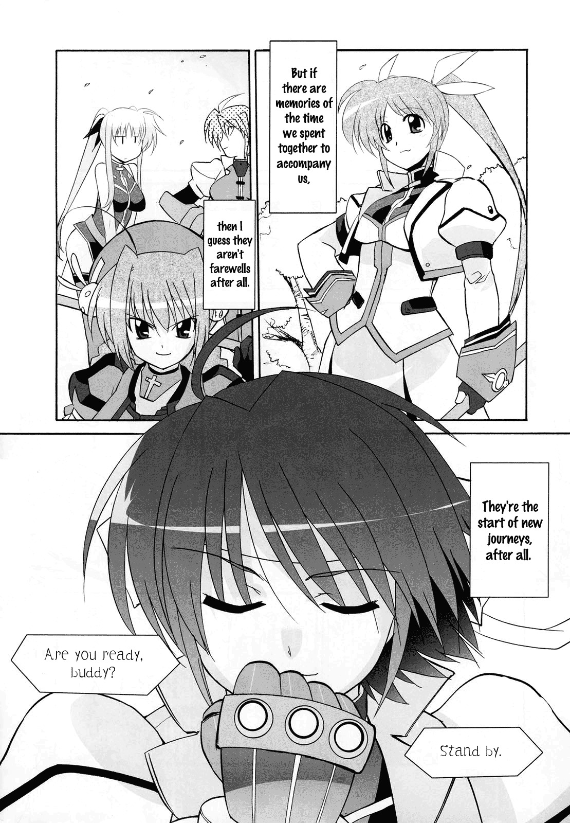 Mahou Shoujo Lyrical Nanoha StrikerS the Comics Chapter 14 page 22 - Chapter 14: The day after (II)
