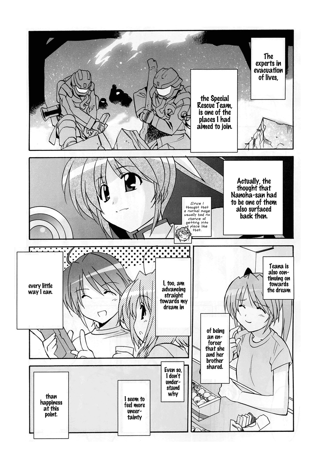 Mahou Shoujo Lyrical Nanoha StrikerS the Comics Chapter 14 page 5 - Chapter 14: The day after (II)