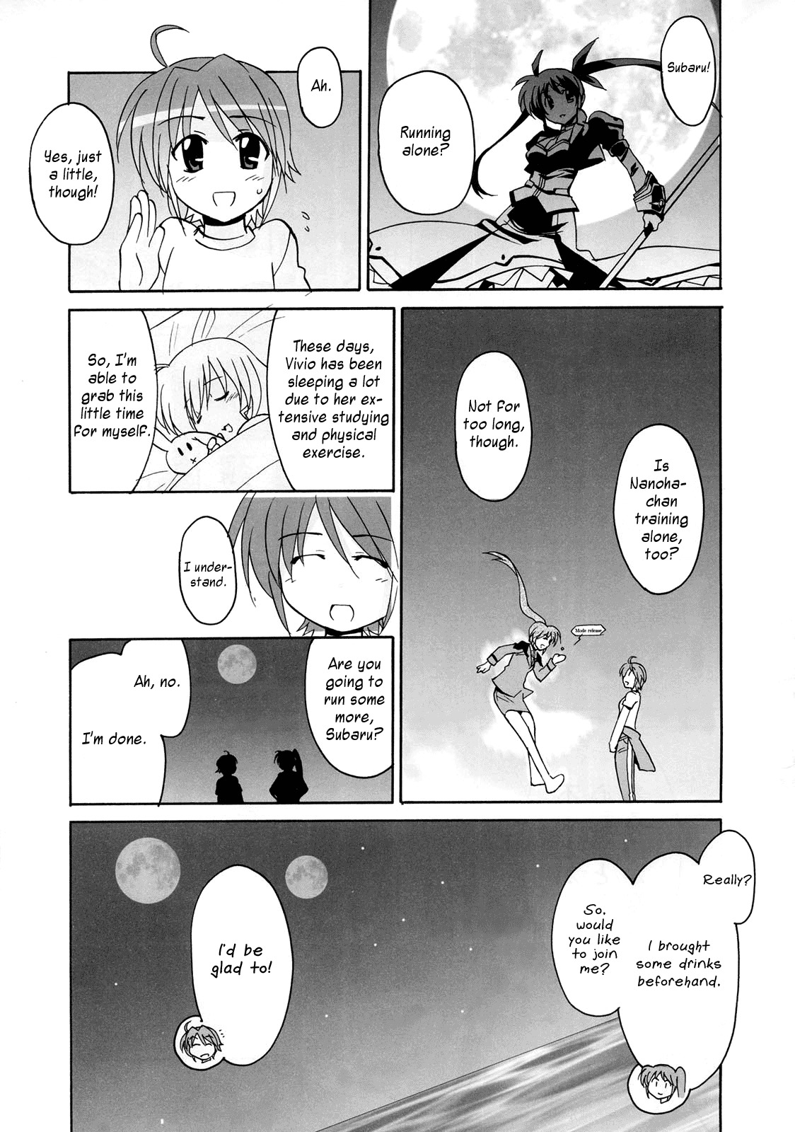 Mahou Shoujo Lyrical Nanoha StrikerS the Comics Chapter 14 page 9 - Chapter 14: The day after (II)