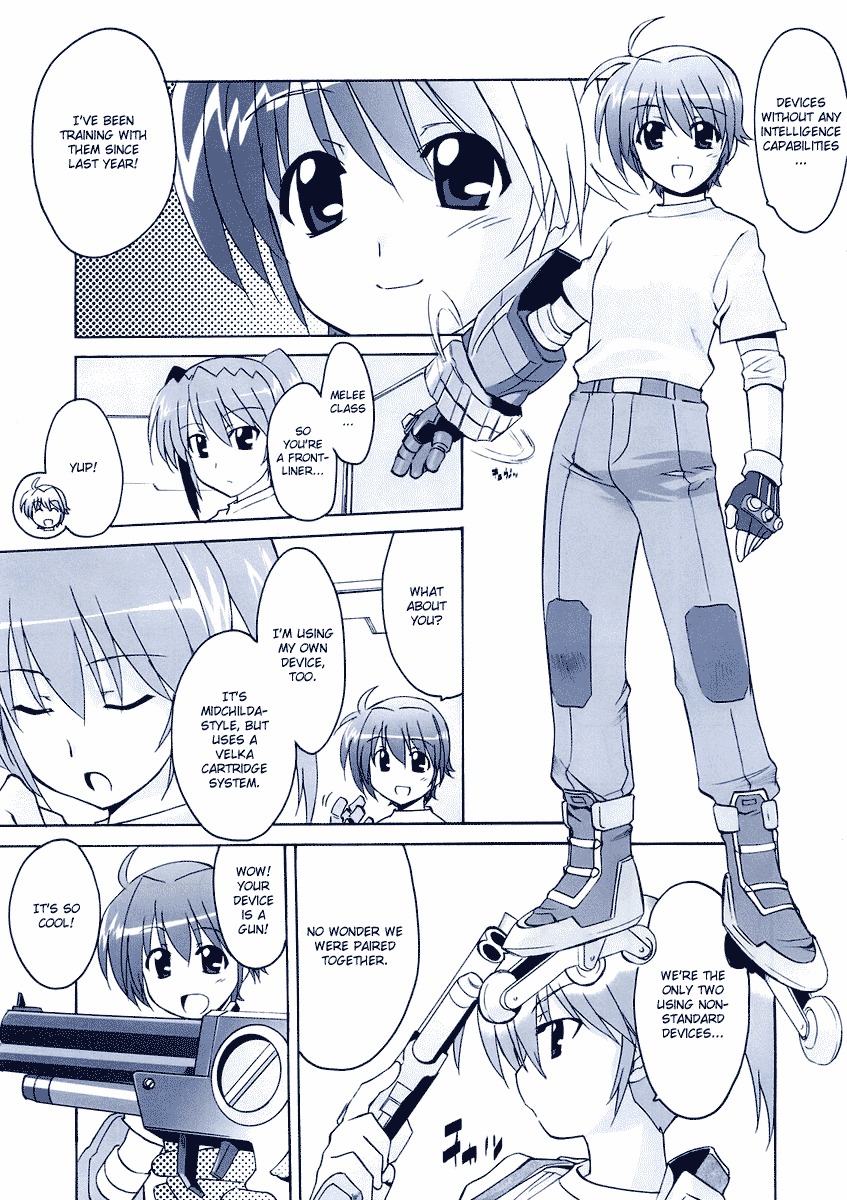 Mahou Shoujo Lyrical Nanoha StrikerS the Comics Chapter 4 page 13 - Chapter 4: Starting Stars, phase-1