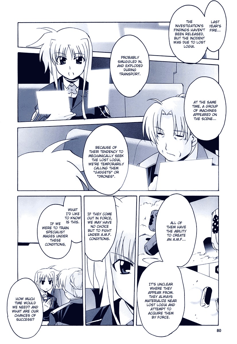 Mahou Shoujo Lyrical Nanoha StrikerS the Comics Chapter 4 page 20 - Chapter 4: Starting Stars, phase-1
