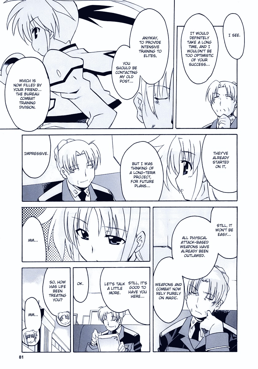 Mahou Shoujo Lyrical Nanoha StrikerS the Comics Chapter 4 page 21 - Chapter 4: Starting Stars, phase-1