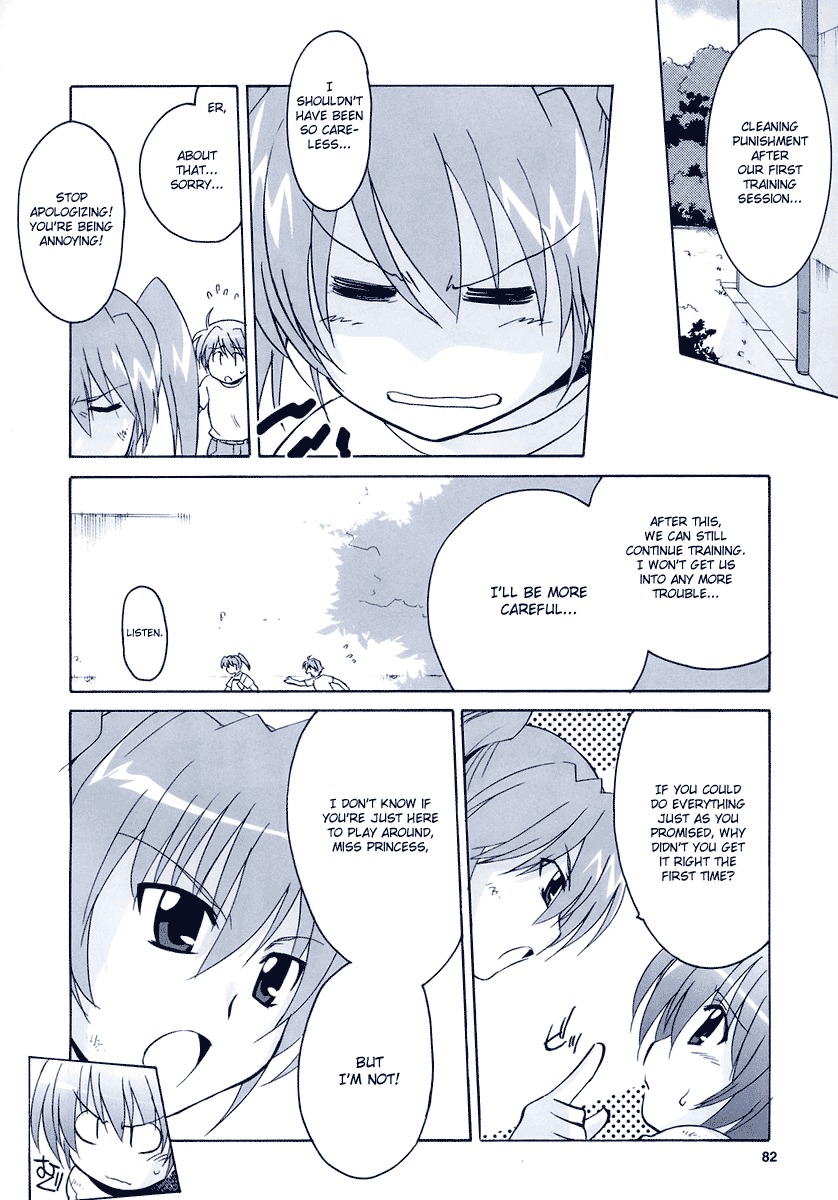 Mahou Shoujo Lyrical Nanoha StrikerS the Comics Chapter 4 page 22 - Chapter 4: Starting Stars, phase-1