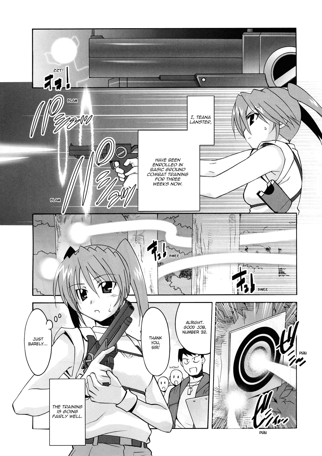 Mahou Shoujo Lyrical Nanoha StrikerS the Comics Chapter 6 page 1 - Chapter 6: Starting Stars, phase-3