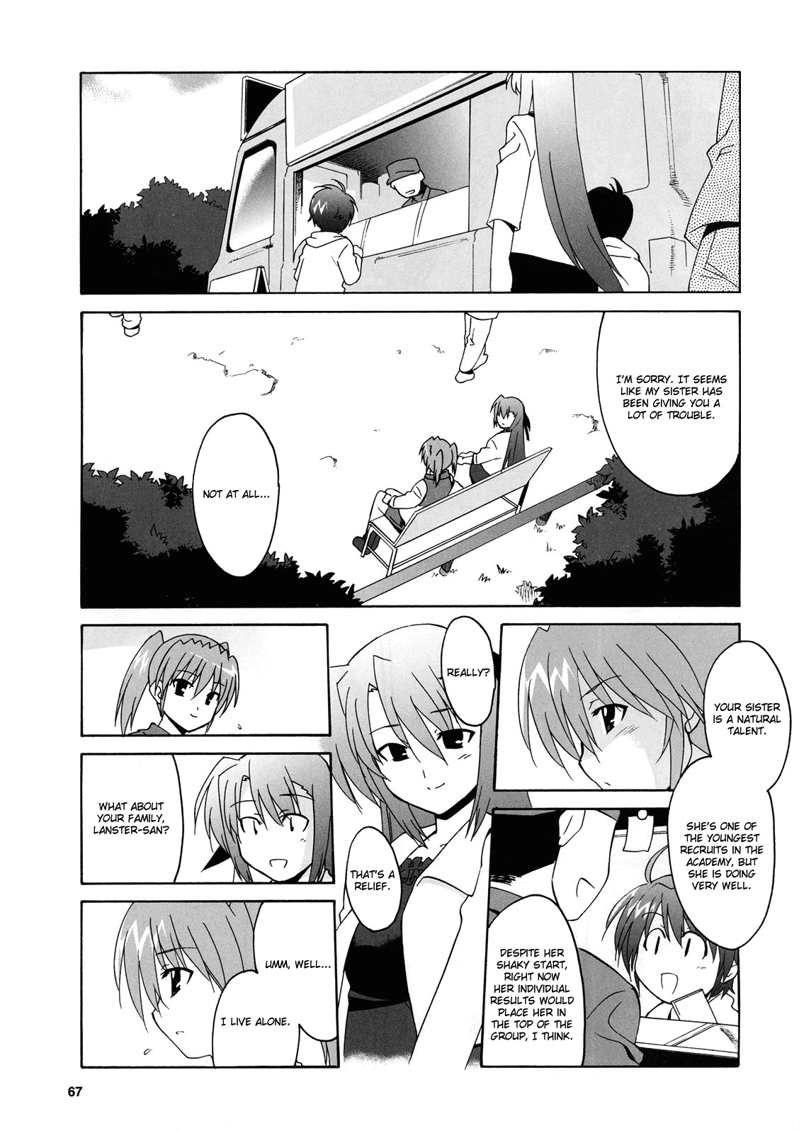 Mahou Shoujo Lyrical Nanoha StrikerS the Comics Chapter 6 page 11 - Chapter 6: Starting Stars, phase-3