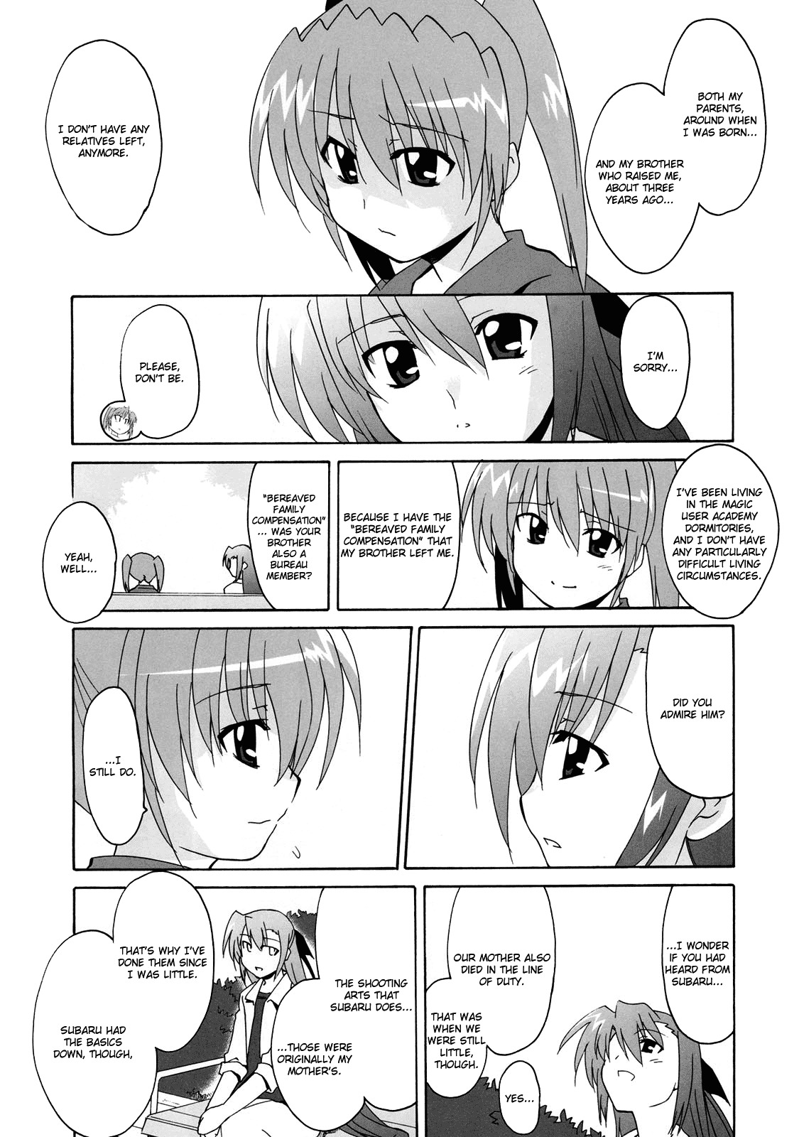 Mahou Shoujo Lyrical Nanoha StrikerS the Comics Chapter 6 page 12 - Chapter 6: Starting Stars, phase-3