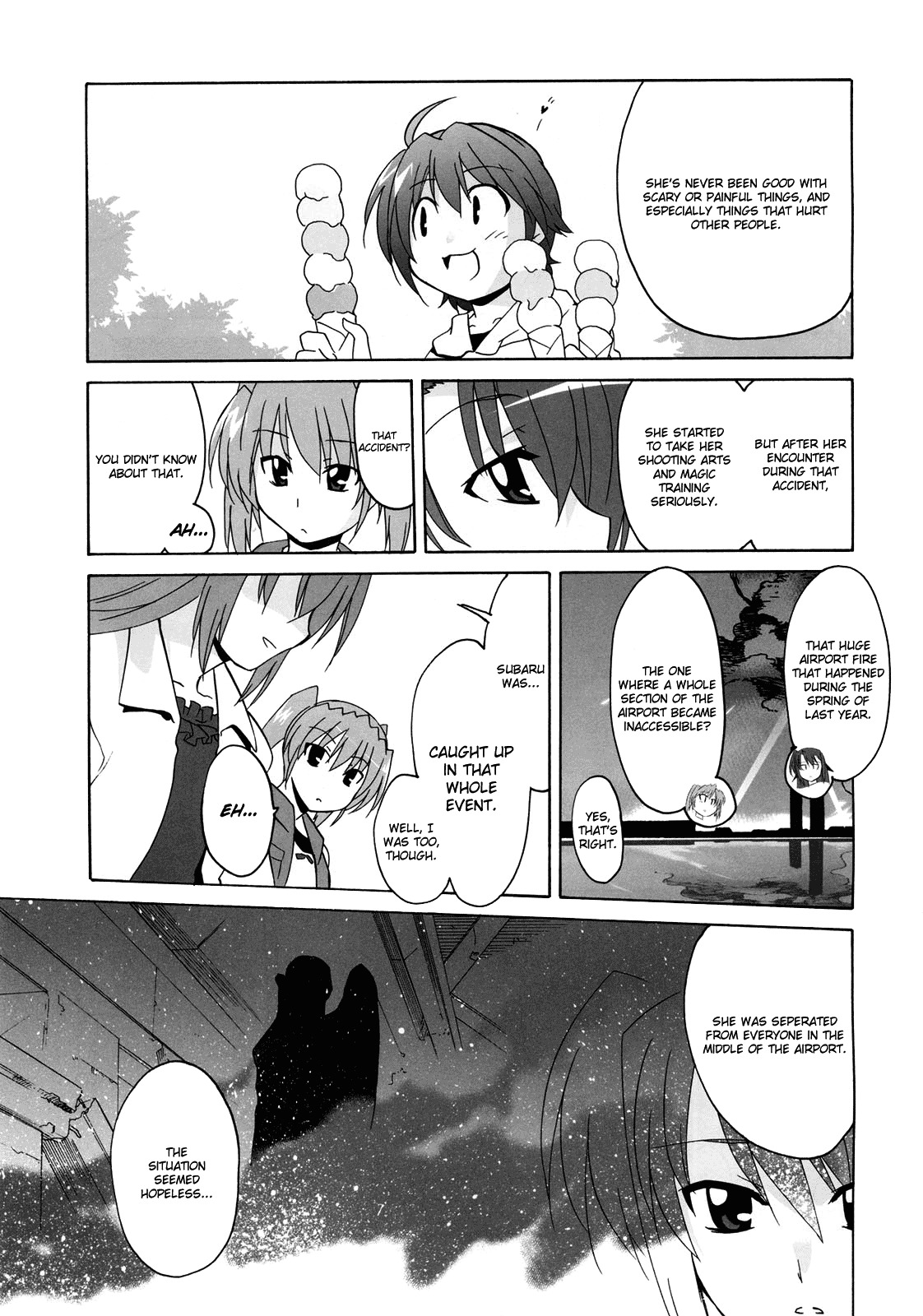 Mahou Shoujo Lyrical Nanoha StrikerS the Comics Chapter 6 page 13 - Chapter 6: Starting Stars, phase-3