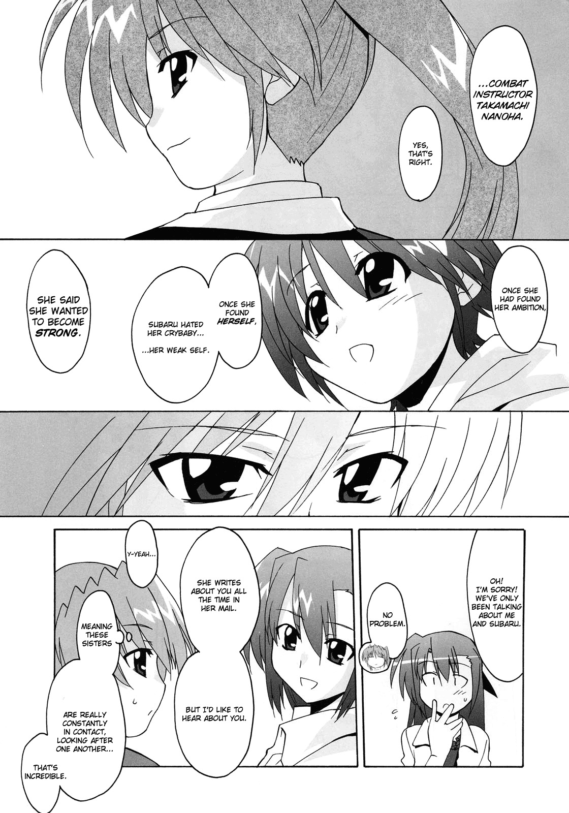Mahou Shoujo Lyrical Nanoha StrikerS the Comics Chapter 6 page 15 - Chapter 6: Starting Stars, phase-3