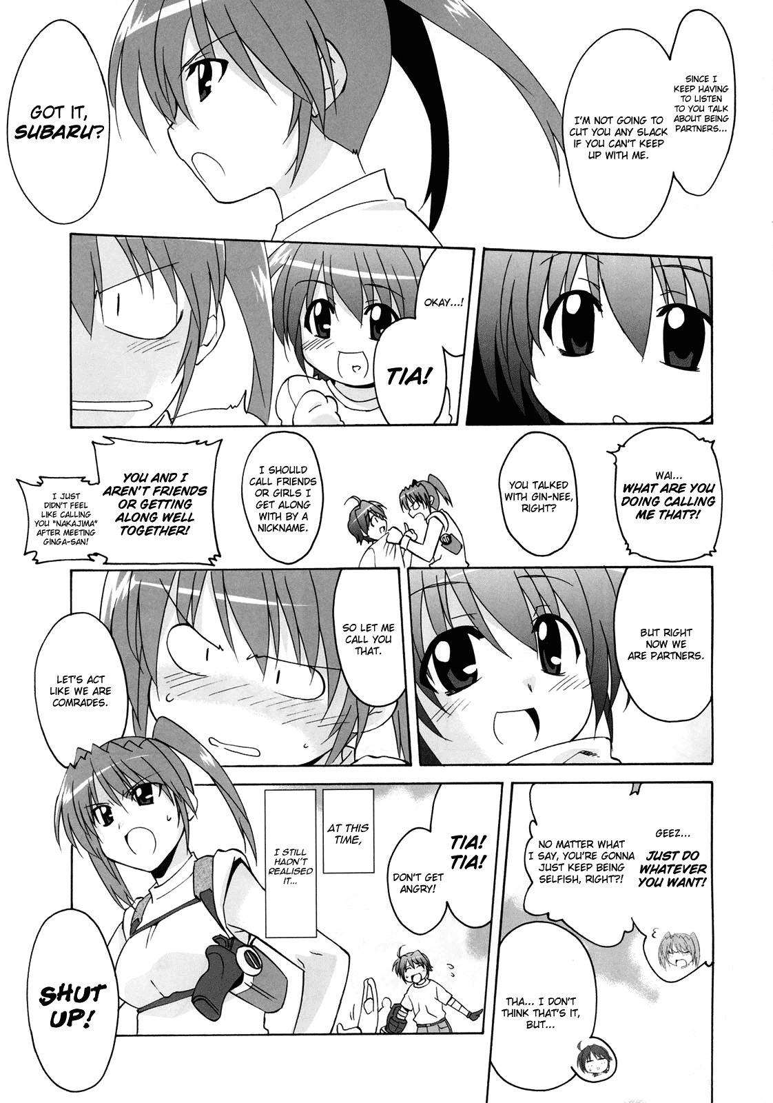 Mahou Shoujo Lyrical Nanoha StrikerS the Comics Chapter 6 page 21 - Chapter 6: Starting Stars, phase-3
