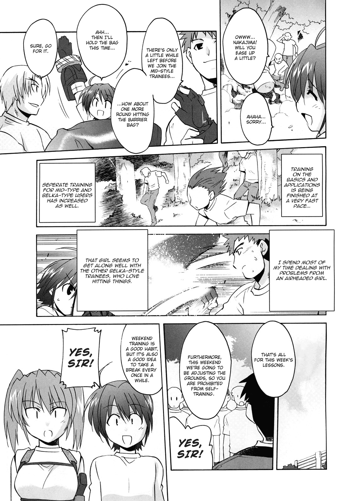 Mahou Shoujo Lyrical Nanoha StrikerS the Comics Chapter 6 page 3 - Chapter 6: Starting Stars, phase-3
