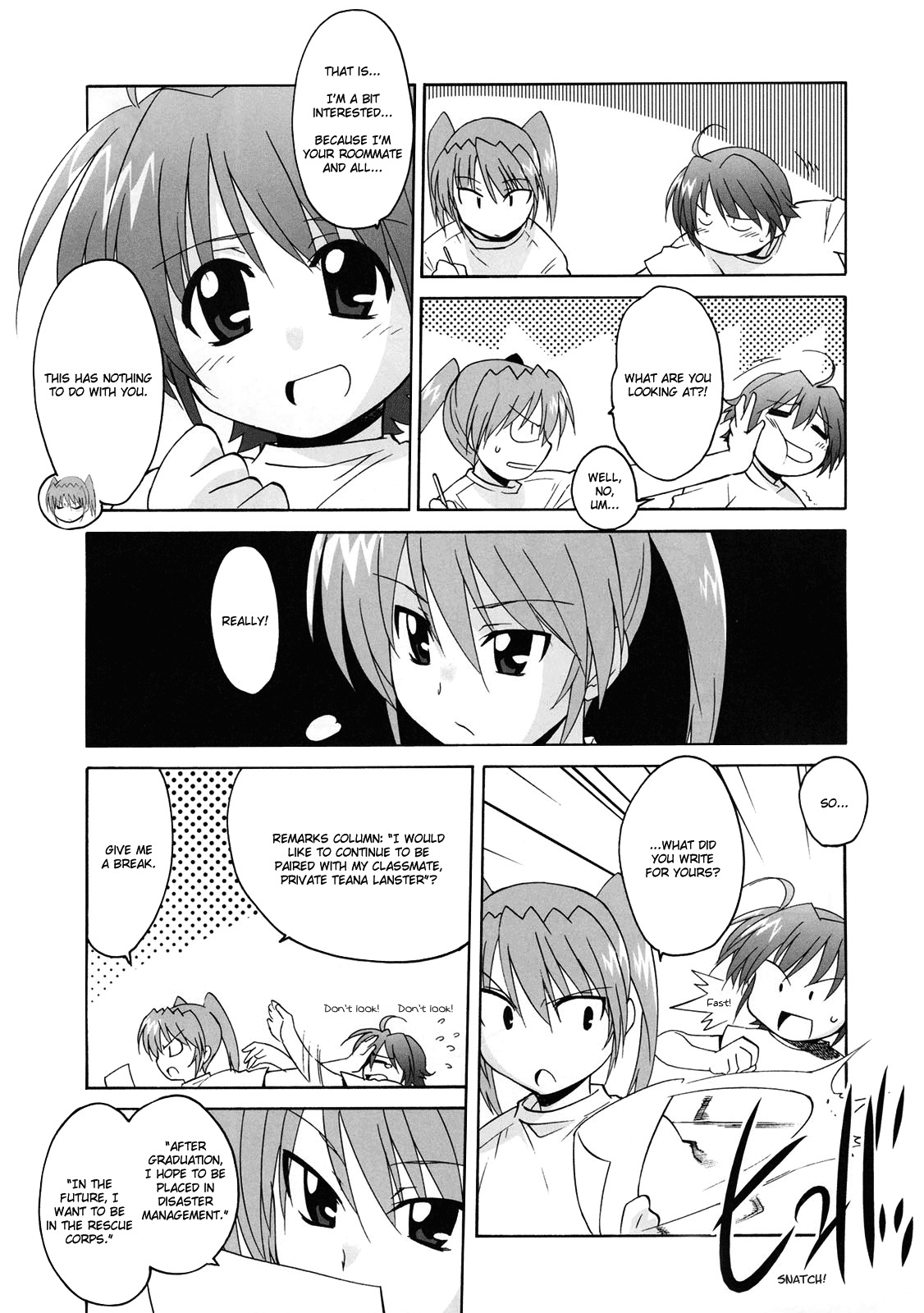 Mahou Shoujo Lyrical Nanoha StrikerS the Comics Chapter 6 page 6 - Chapter 6: Starting Stars, phase-3