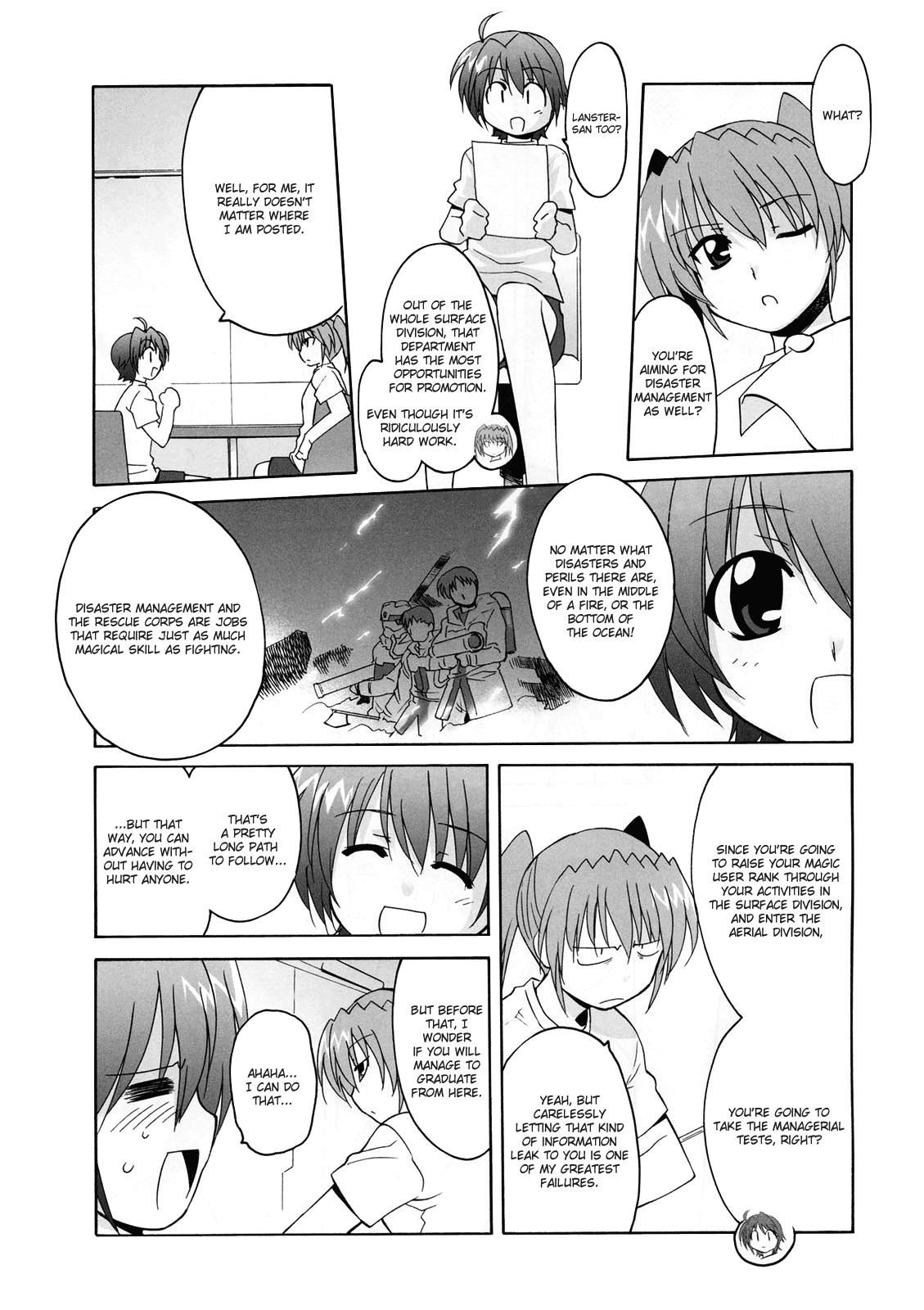 Mahou Shoujo Lyrical Nanoha StrikerS the Comics Chapter 6 page 7 - Chapter 6: Starting Stars, phase-3