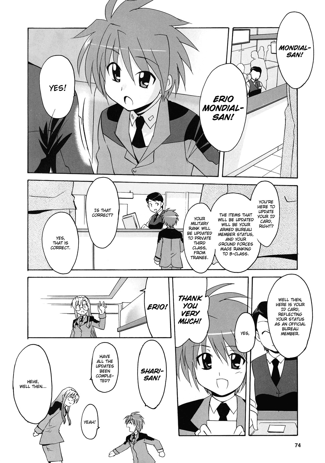 Mahou Shoujo Lyrical Nanoha StrikerS the Comics Chapter 7 page 10 - Chapter 7: Standby Riot6