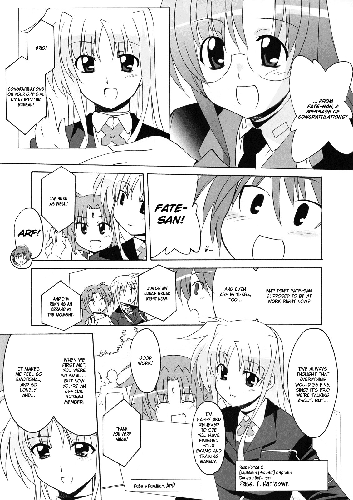 Mahou Shoujo Lyrical Nanoha StrikerS the Comics Chapter 7 page 11 - Chapter 7: Standby Riot6