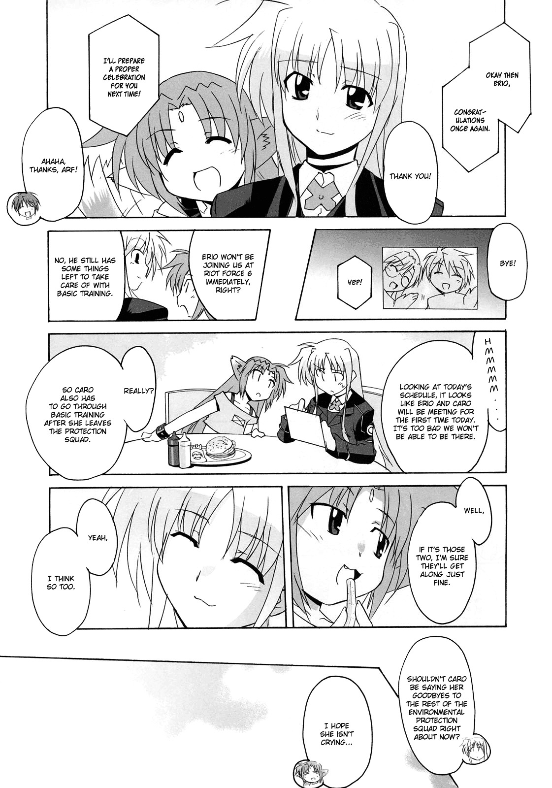 Mahou Shoujo Lyrical Nanoha StrikerS the Comics Chapter 7 page 13 - Chapter 7: Standby Riot6