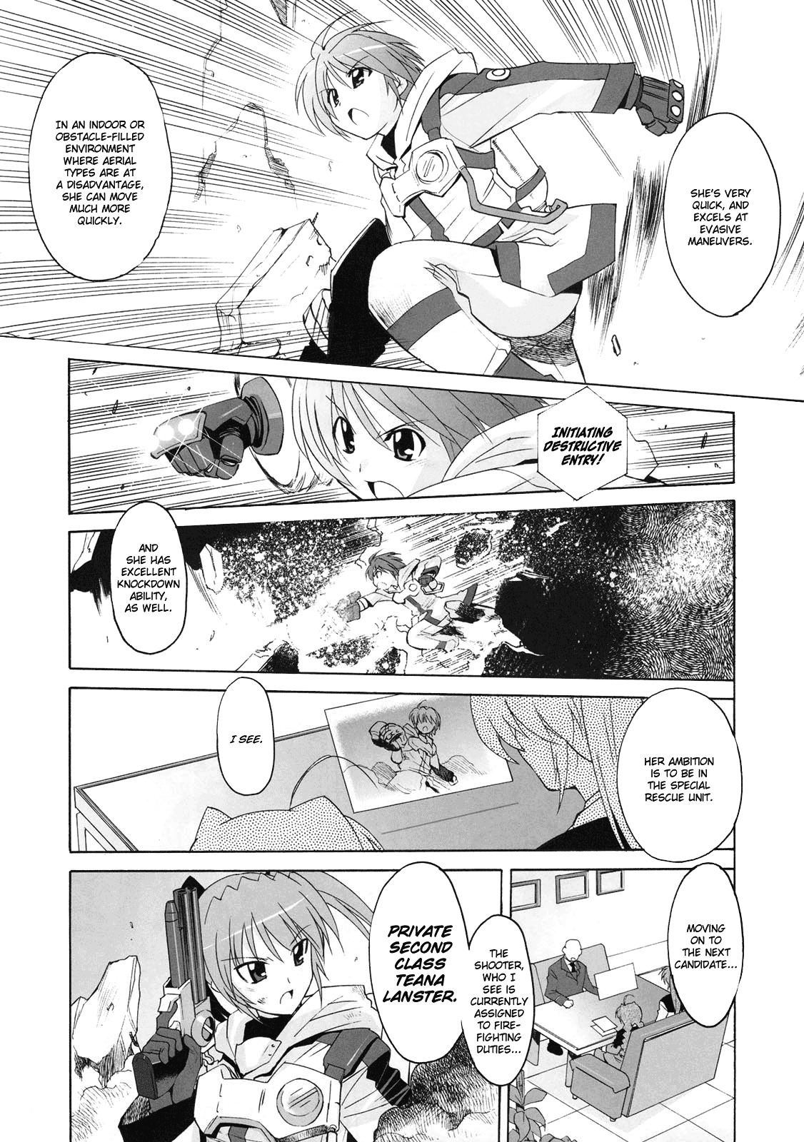 Mahou Shoujo Lyrical Nanoha StrikerS the Comics Chapter 7 page 18 - Chapter 7: Standby Riot6