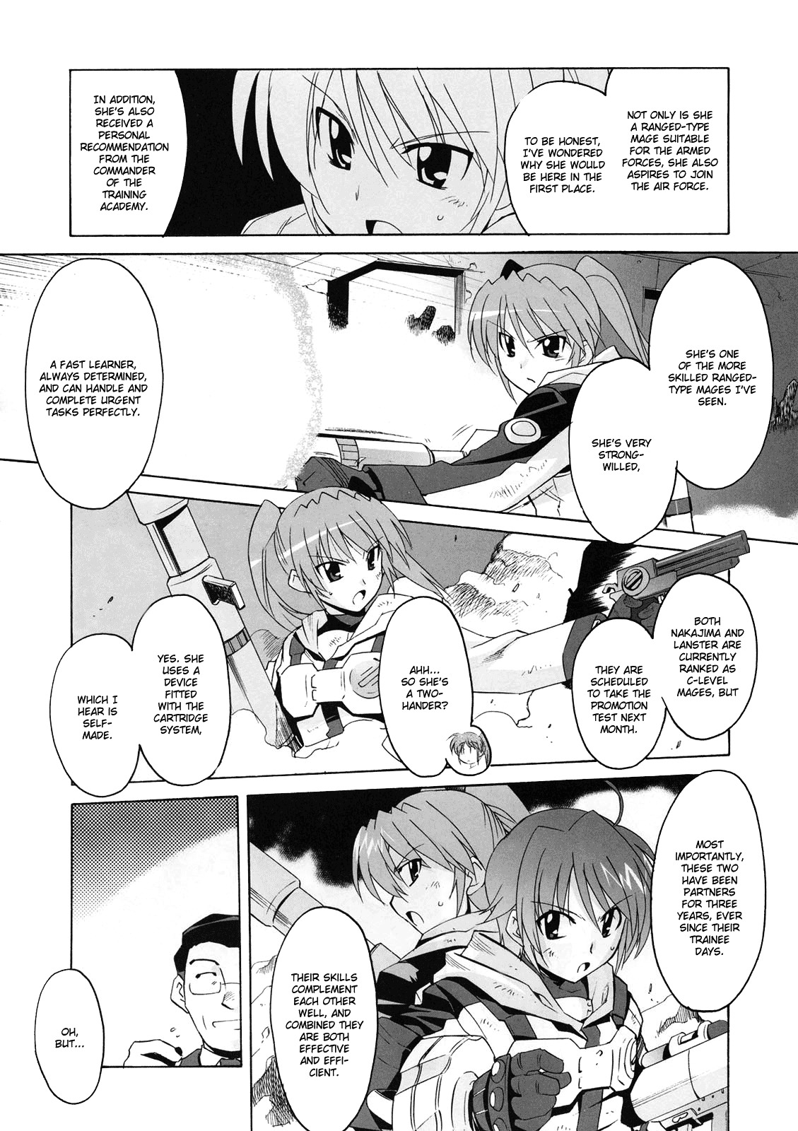 Mahou Shoujo Lyrical Nanoha StrikerS the Comics Chapter 7 page 19 - Chapter 7: Standby Riot6
