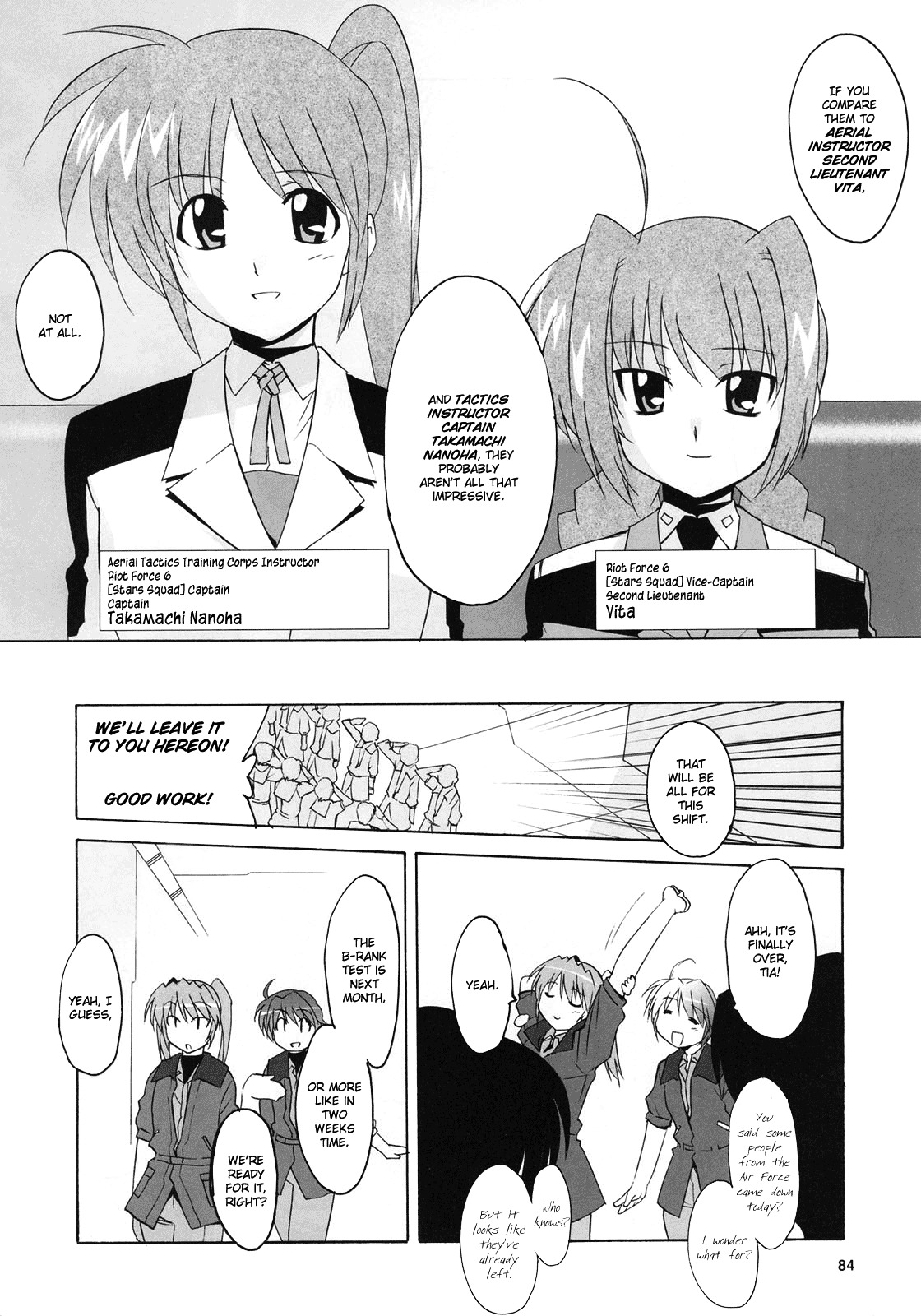Mahou Shoujo Lyrical Nanoha StrikerS the Comics Chapter 7 page 20 - Chapter 7: Standby Riot6