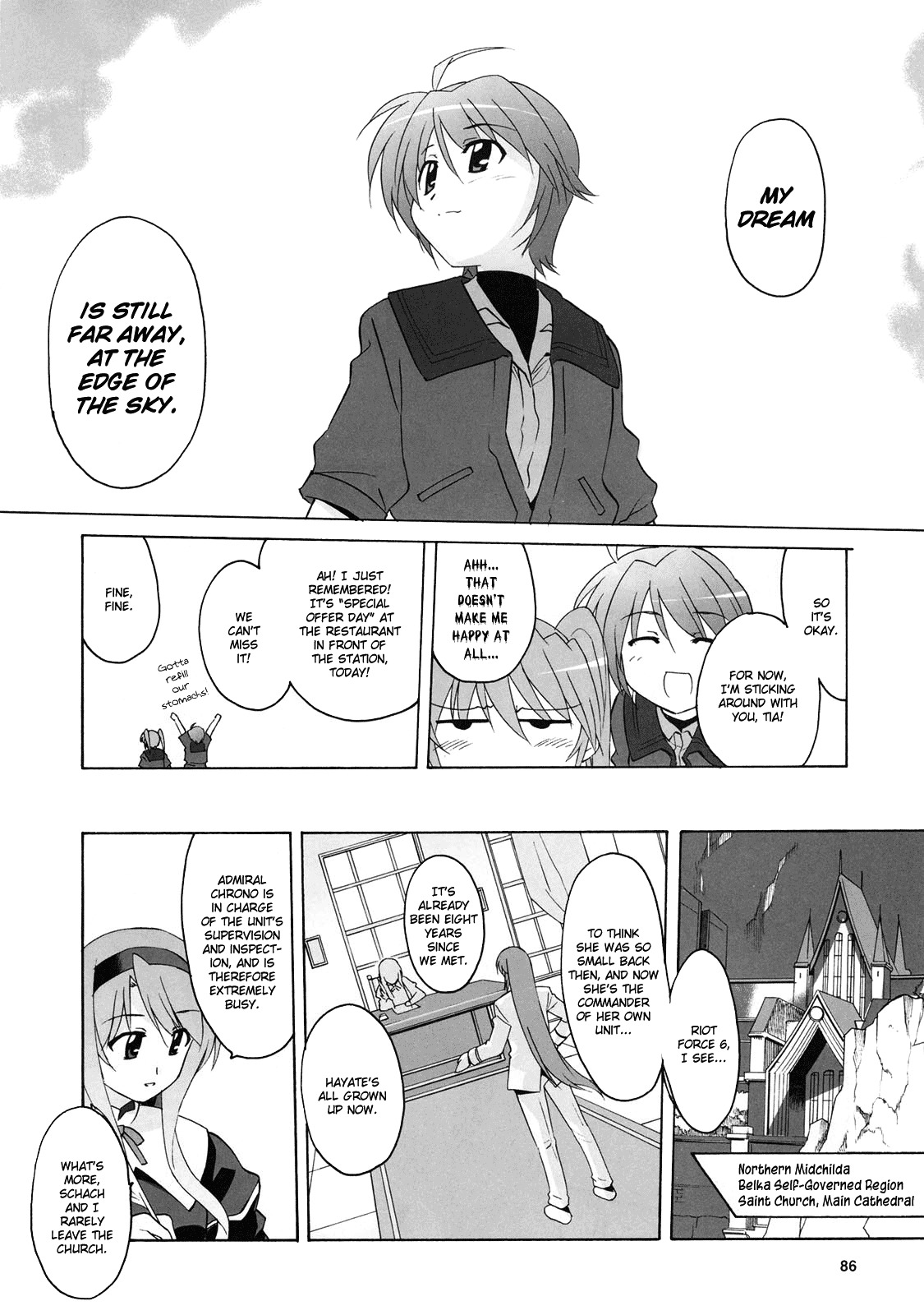 Mahou Shoujo Lyrical Nanoha StrikerS the Comics Chapter 7 page 22 - Chapter 7: Standby Riot6