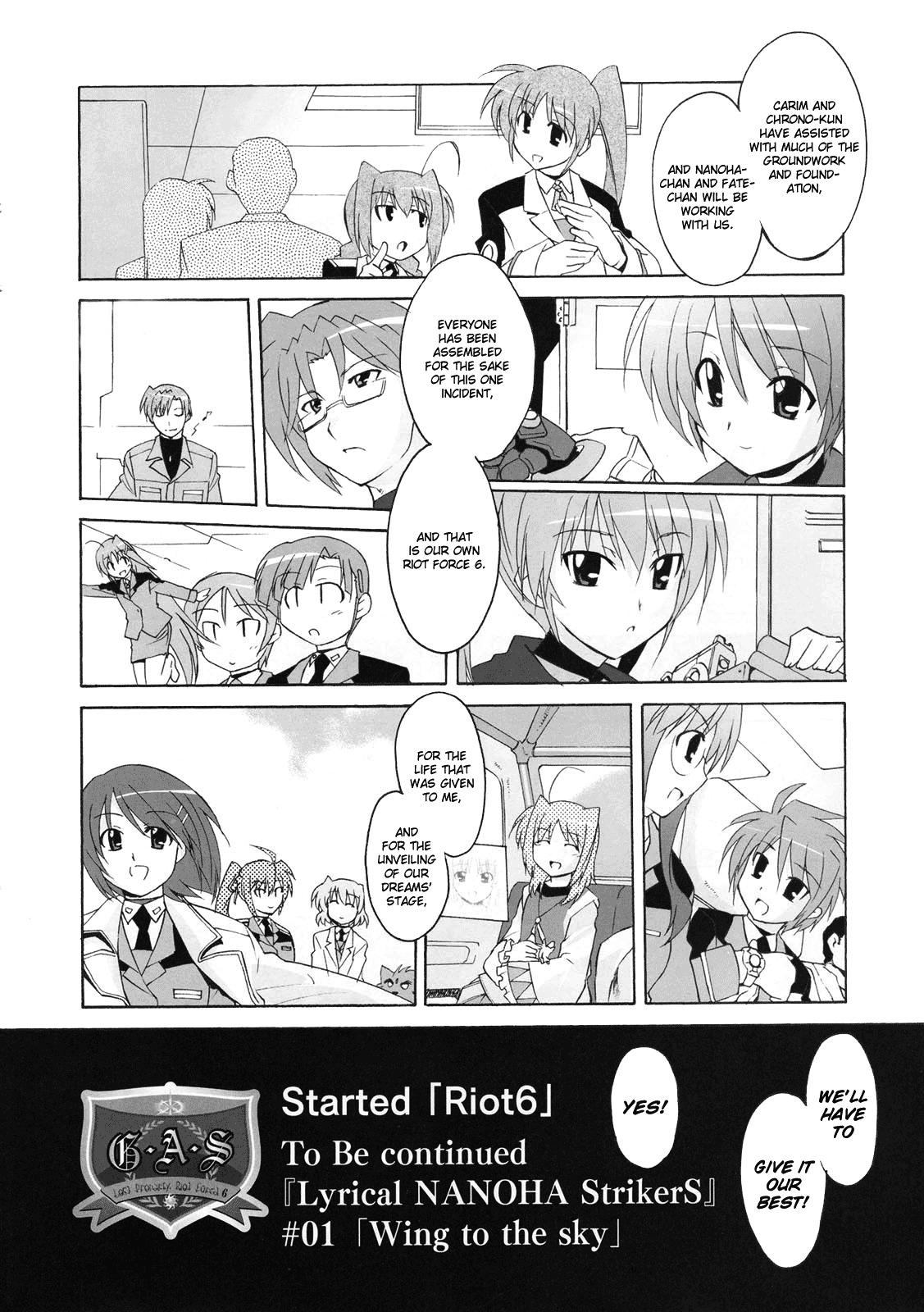 Mahou Shoujo Lyrical Nanoha StrikerS the Comics Chapter 7 page 24 - Chapter 7: Standby Riot6