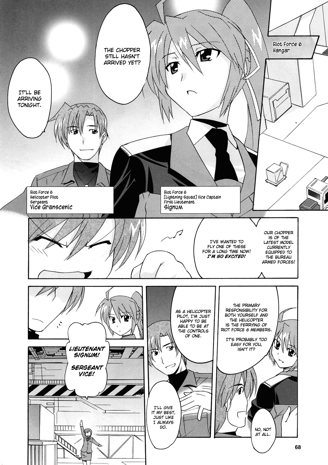 Mahou Shoujo Lyrical Nanoha StrikerS the Comics Chapter 7 page 4 - Chapter 7: Standby Riot6