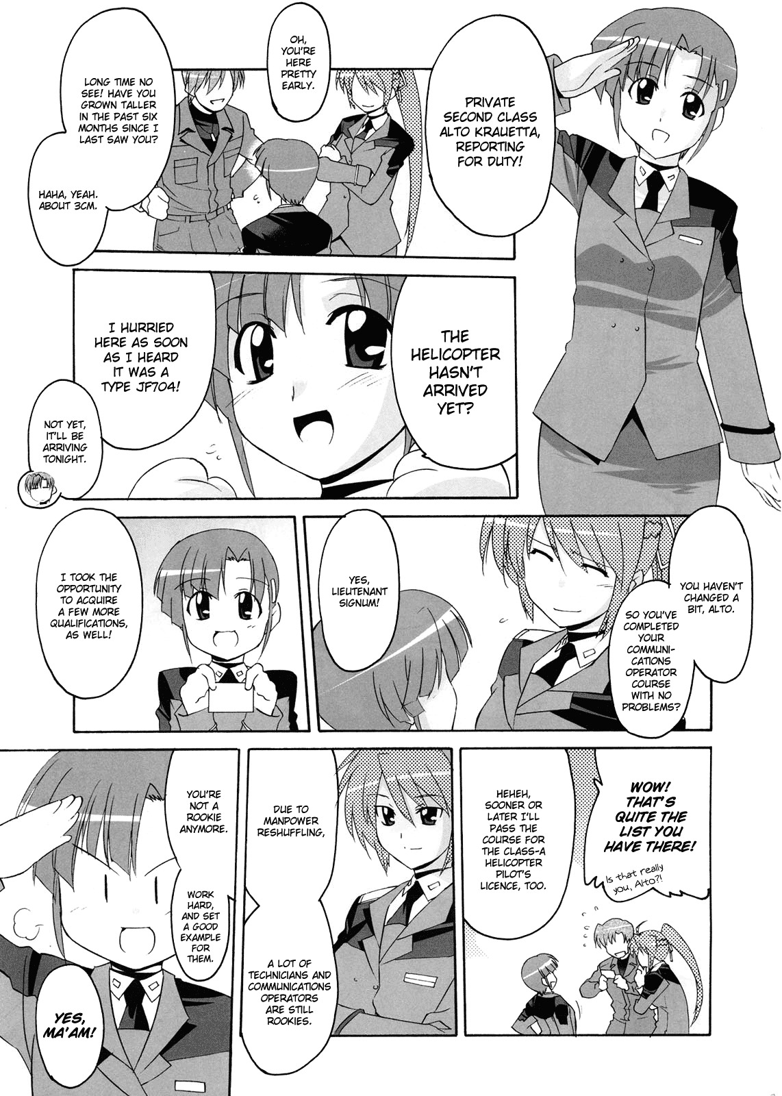 Mahou Shoujo Lyrical Nanoha StrikerS the Comics Chapter 7 page 5 - Chapter 7: Standby Riot6