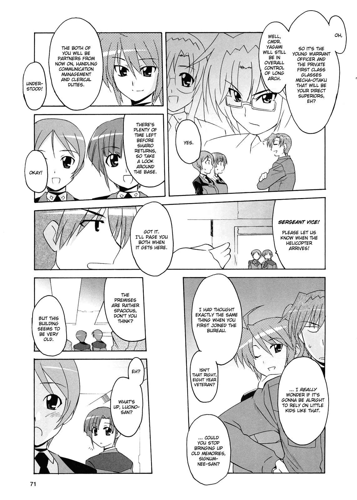 Mahou Shoujo Lyrical Nanoha StrikerS the Comics Chapter 7 page 7 - Chapter 7: Standby Riot6
