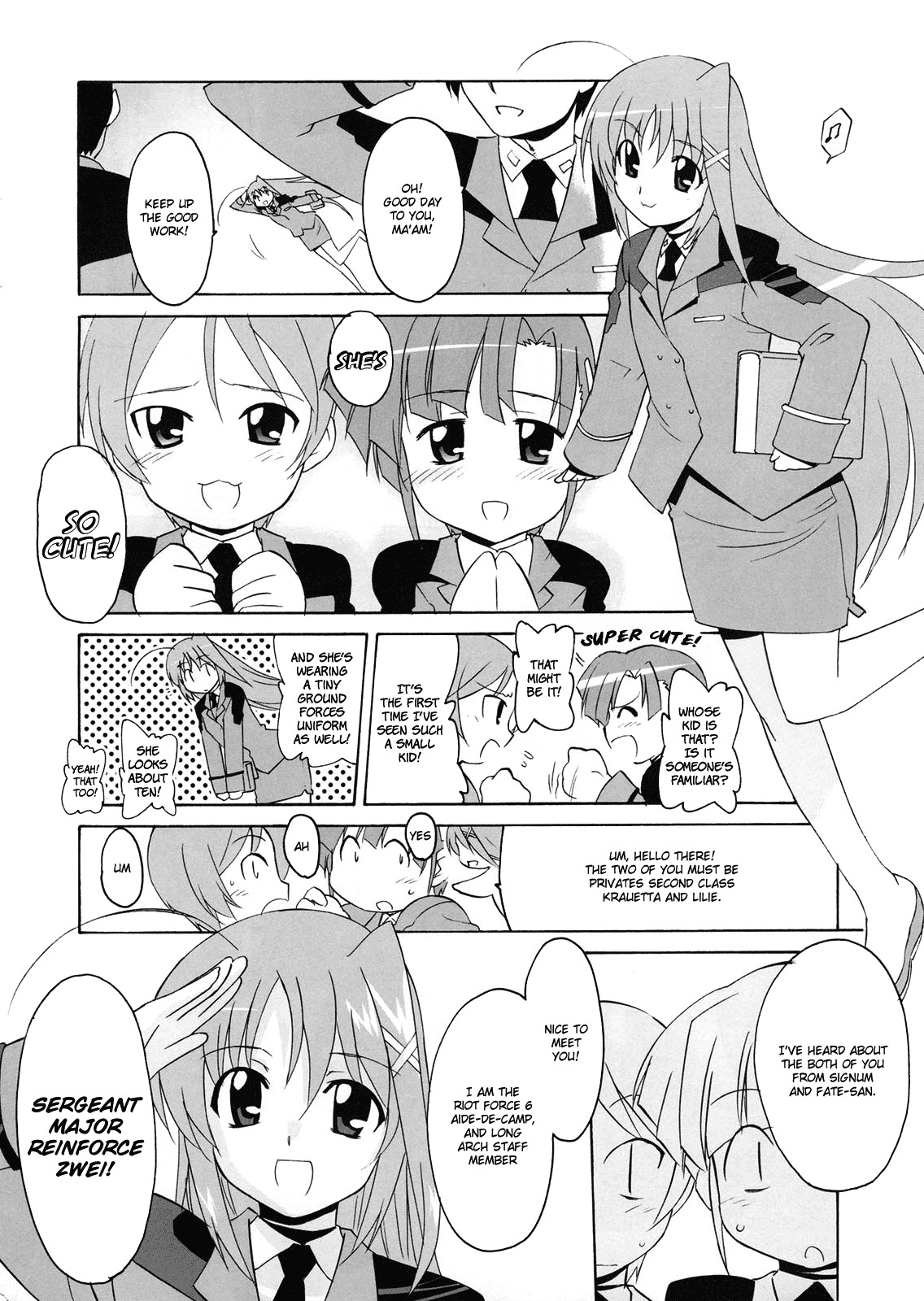 Mahou Shoujo Lyrical Nanoha StrikerS the Comics Chapter 7 page 8 - Chapter 7: Standby Riot6