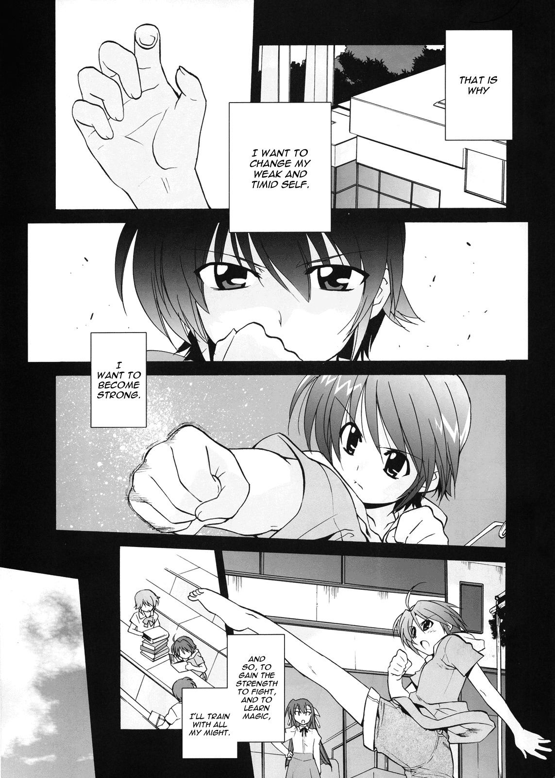 Mahou Shoujo Lyrical Nanoha StrikerS the Comics Chapter 8 page 12 - Chapter 8: New days