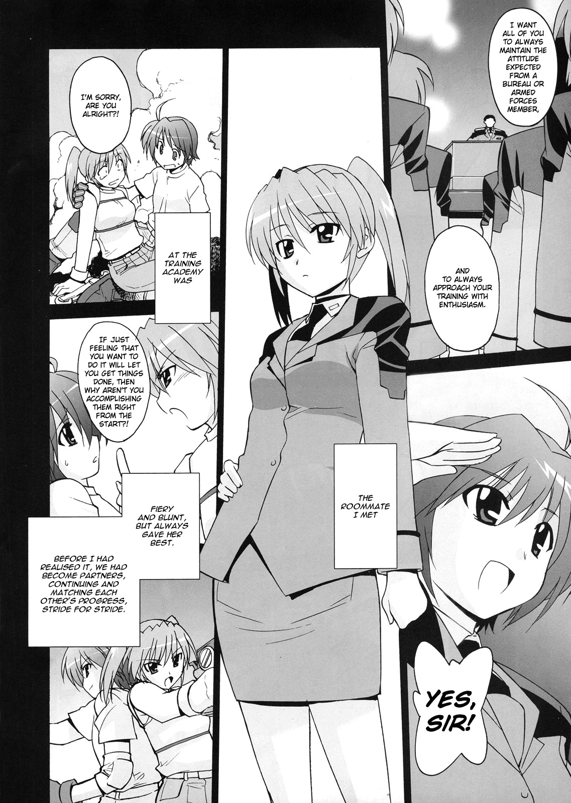 Mahou Shoujo Lyrical Nanoha StrikerS the Comics Chapter 8 page 13 - Chapter 8: New days