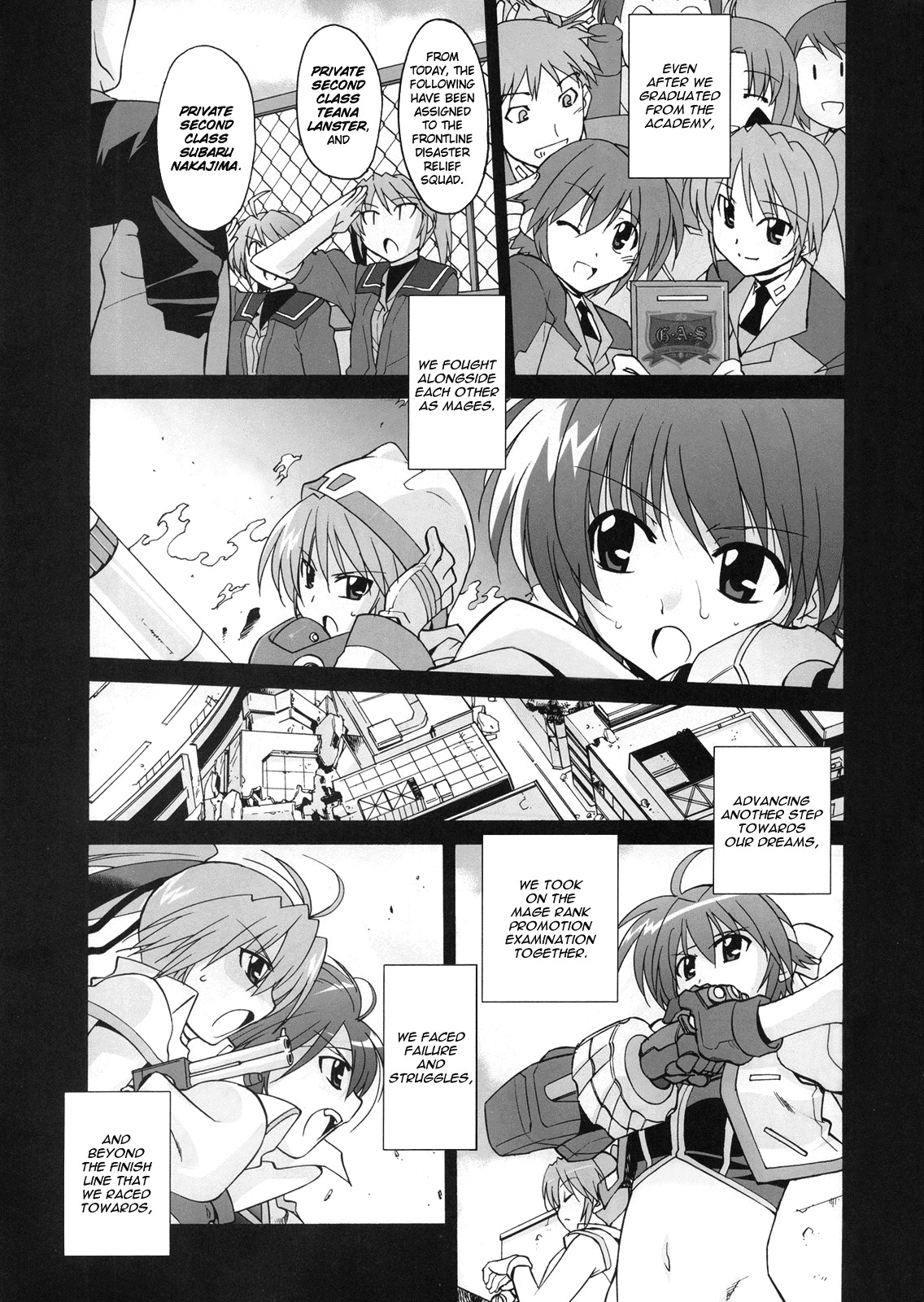 Mahou Shoujo Lyrical Nanoha StrikerS the Comics Chapter 8 page 14 - Chapter 8: New days