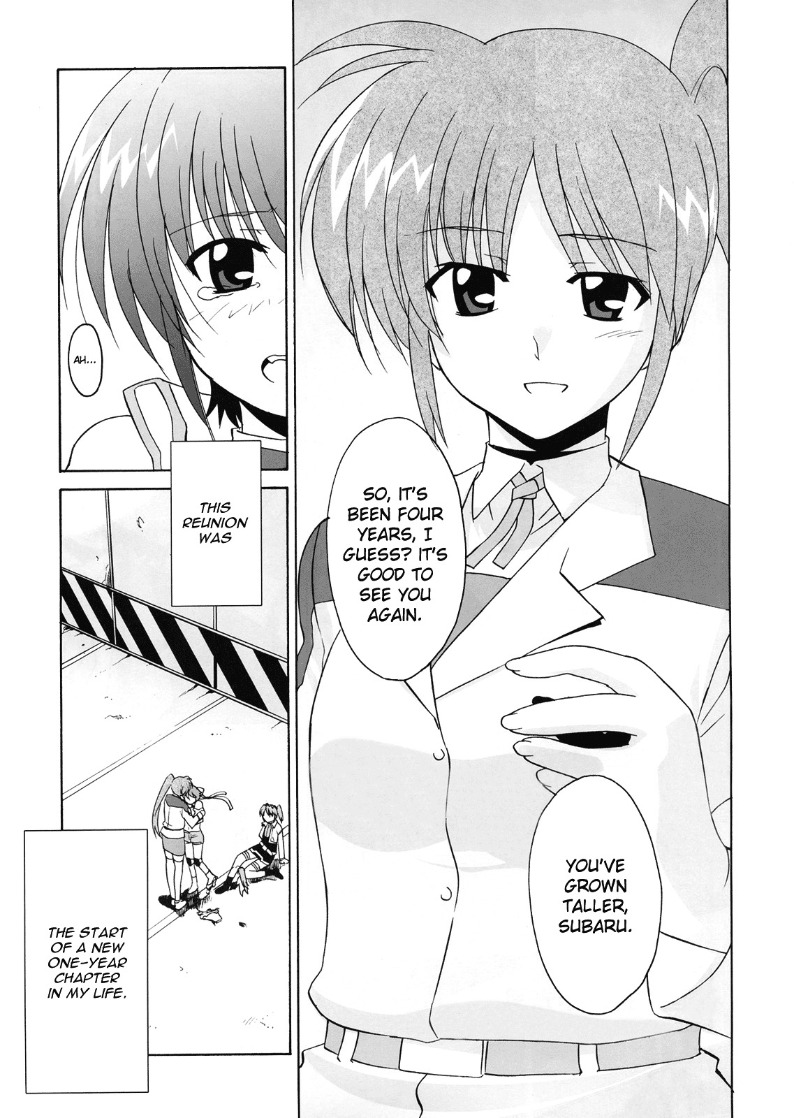 Mahou Shoujo Lyrical Nanoha StrikerS the Comics Chapter 8 page 16 - Chapter 8: New days