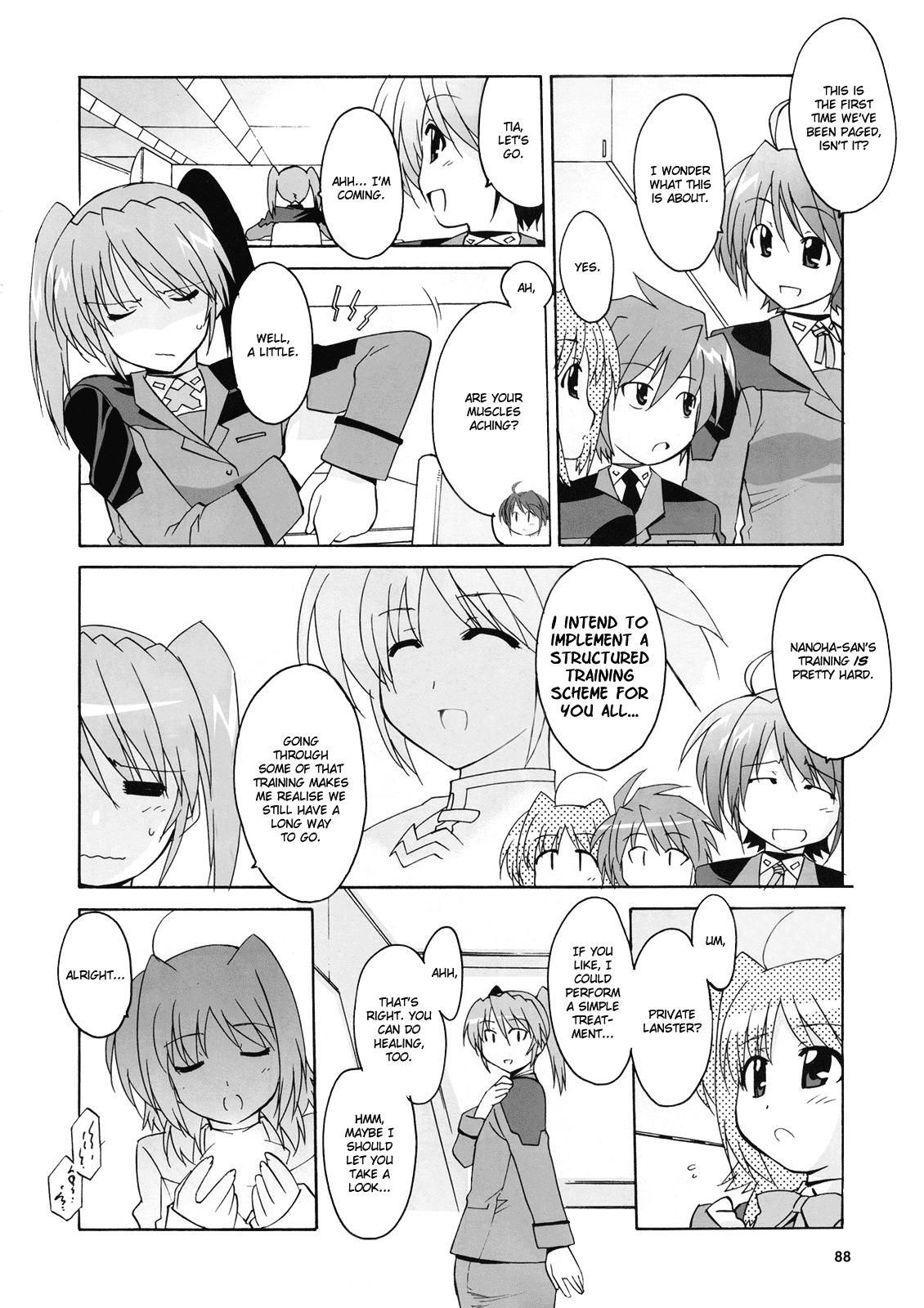 Mahou Shoujo Lyrical Nanoha StrikerS the Comics Chapter 8 page 18 - Chapter 8: New days