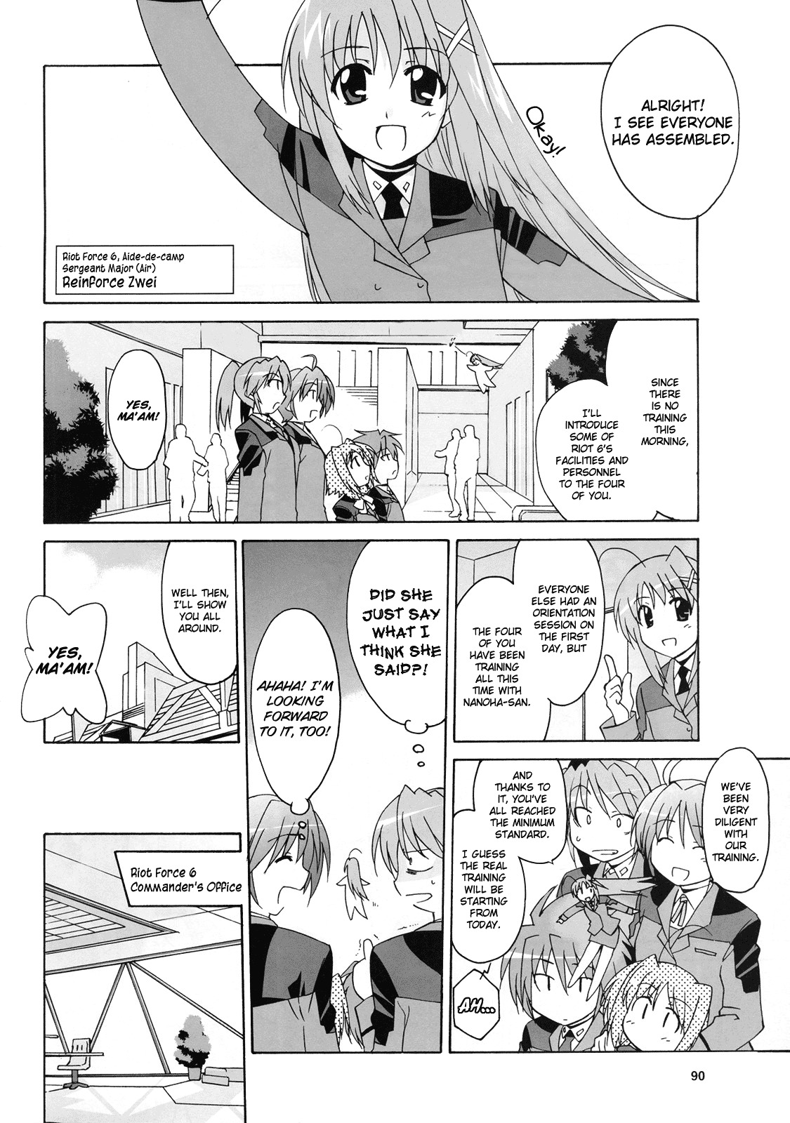 Mahou Shoujo Lyrical Nanoha StrikerS the Comics Chapter 8 page 20 - Chapter 8: New days